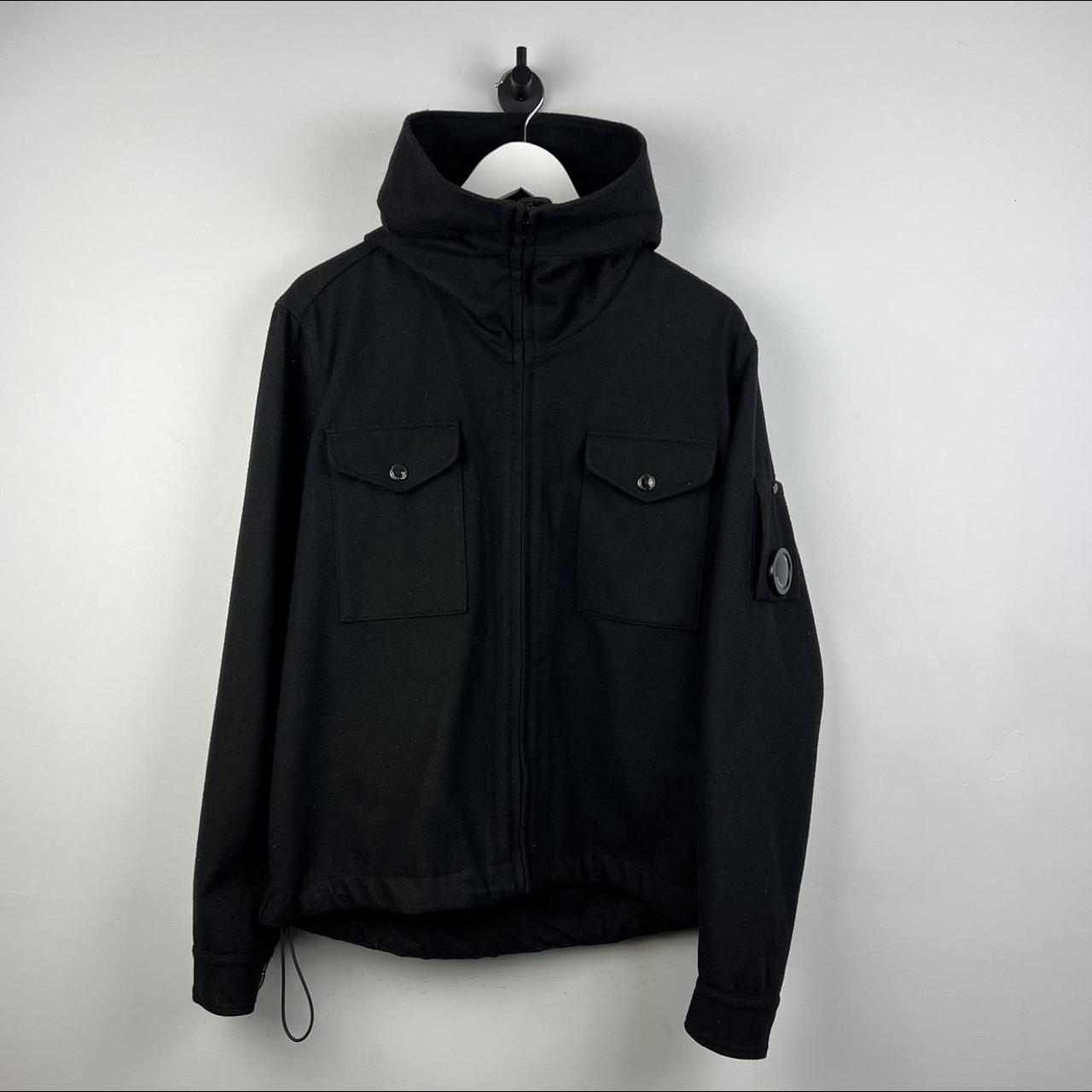 cp company jacket junior black