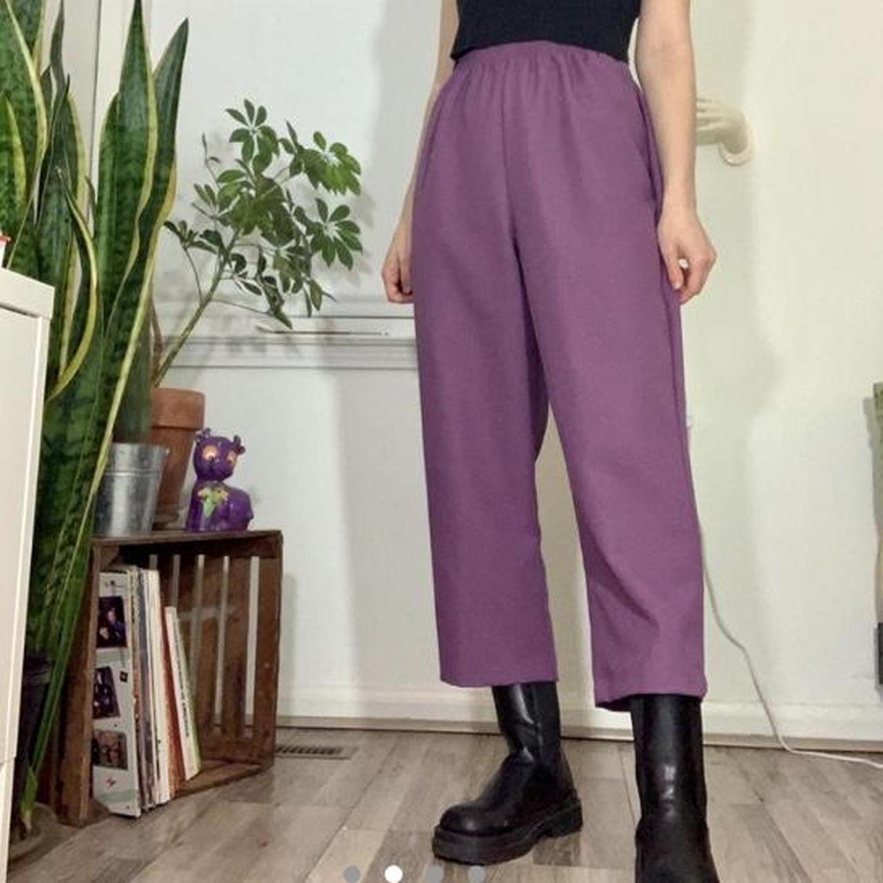 Alfred dunner 2024 purple pants