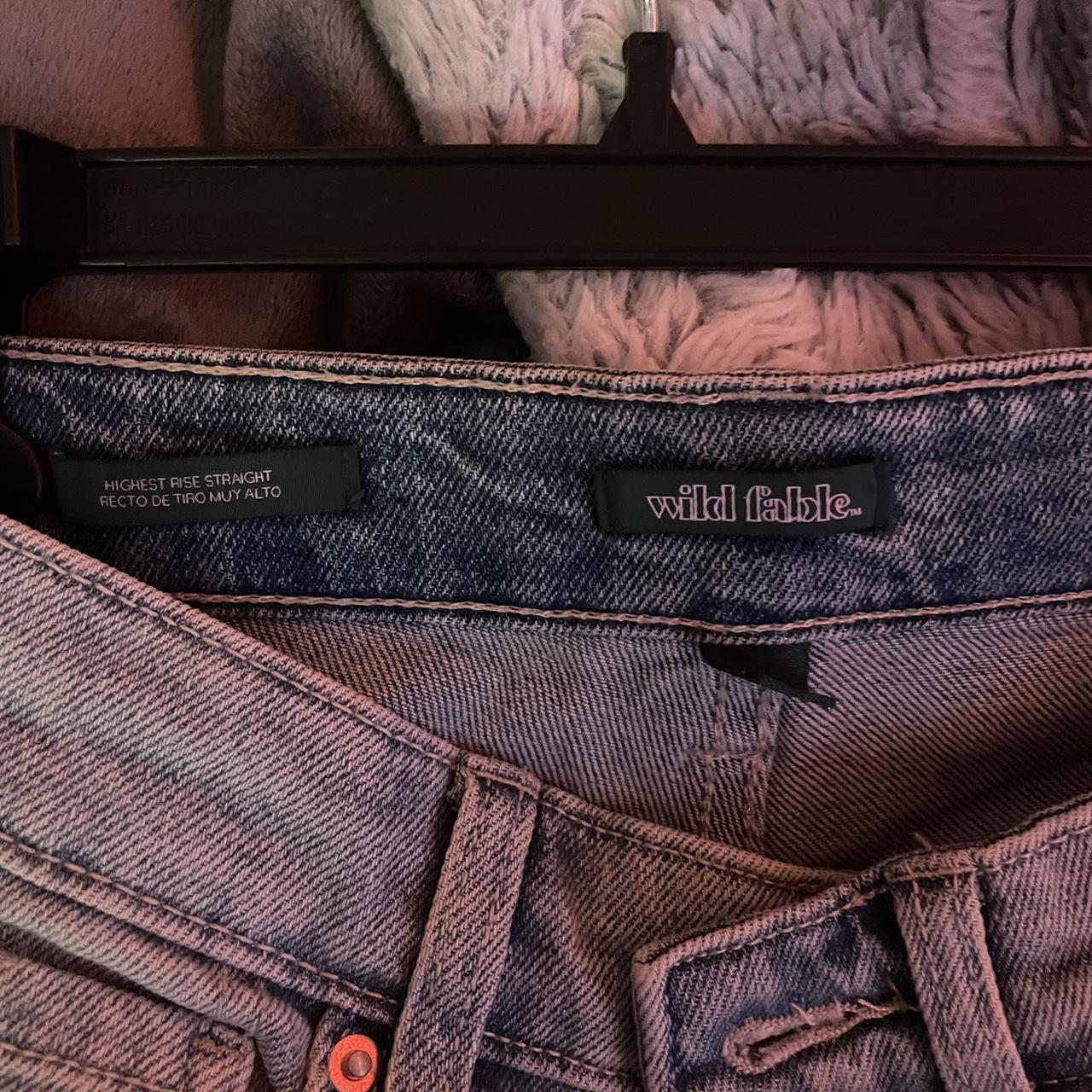 Wild Fable Women's Highest Rise 90s Straight Jeans - Depop