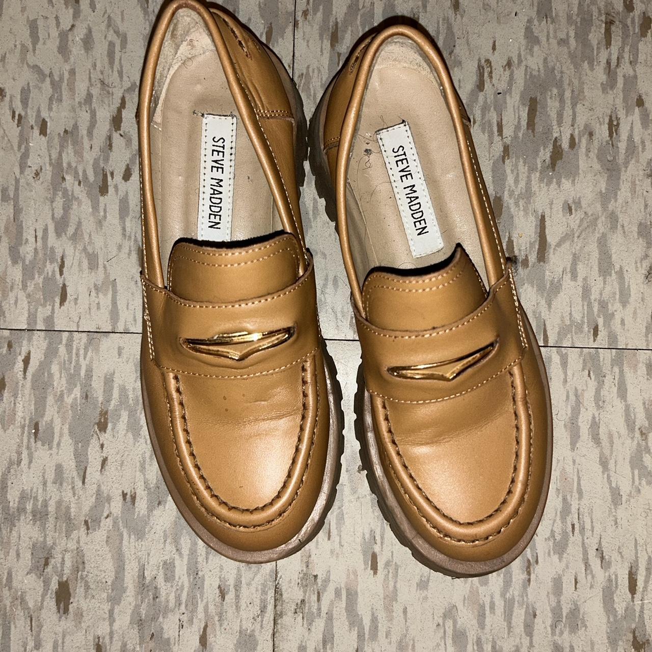 steve madden chunky loafers