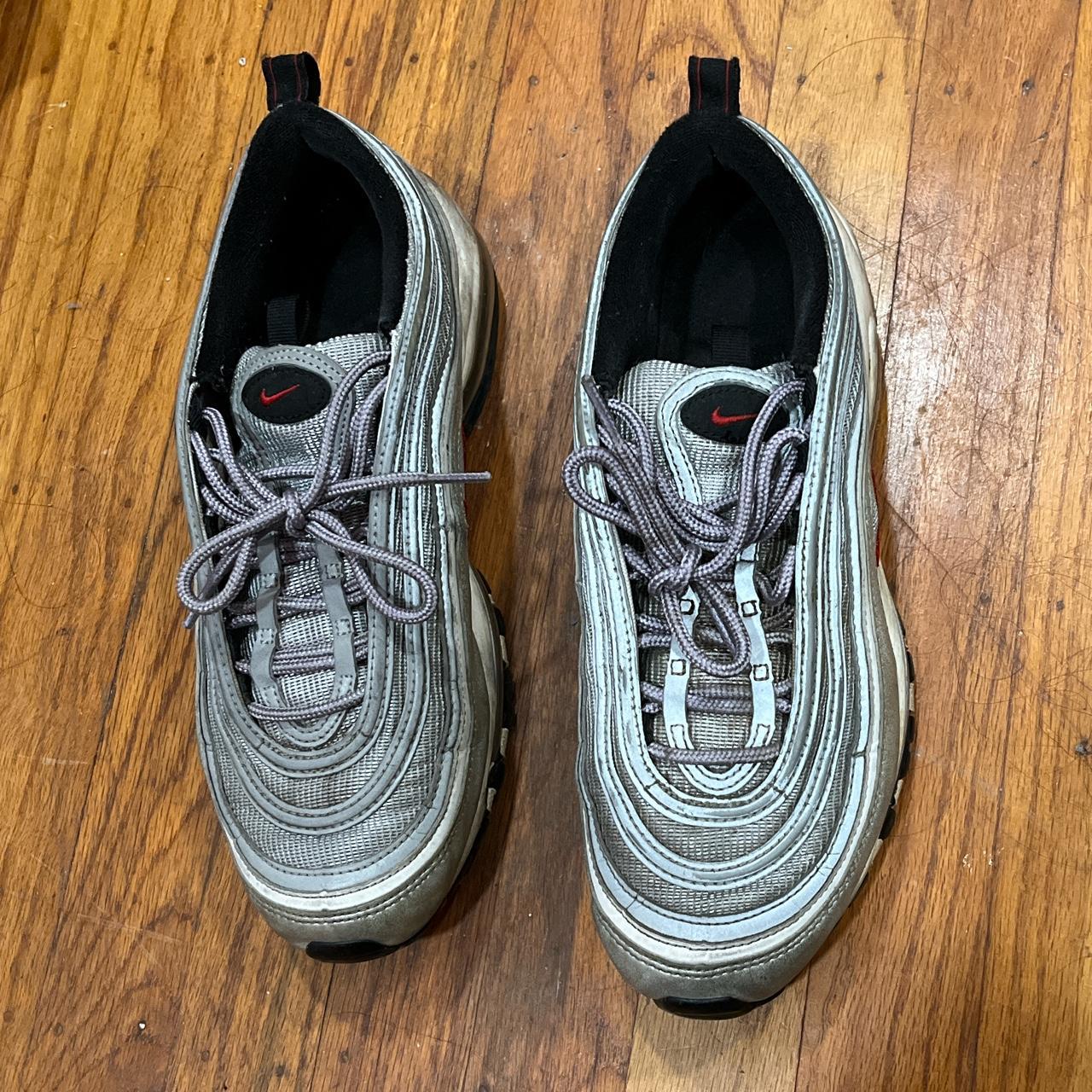 Air max 97 silver size clearance 8