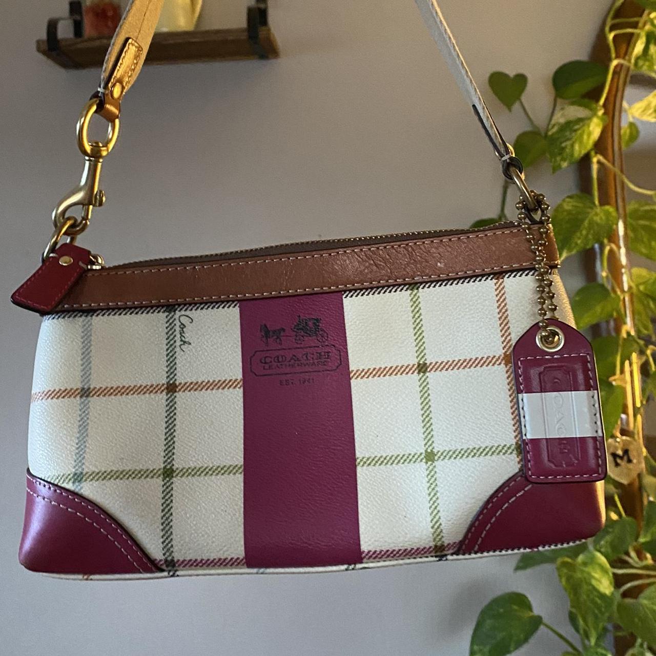 Coach // Brown & Pink Patch Shoulder Bag – VSP Consignment