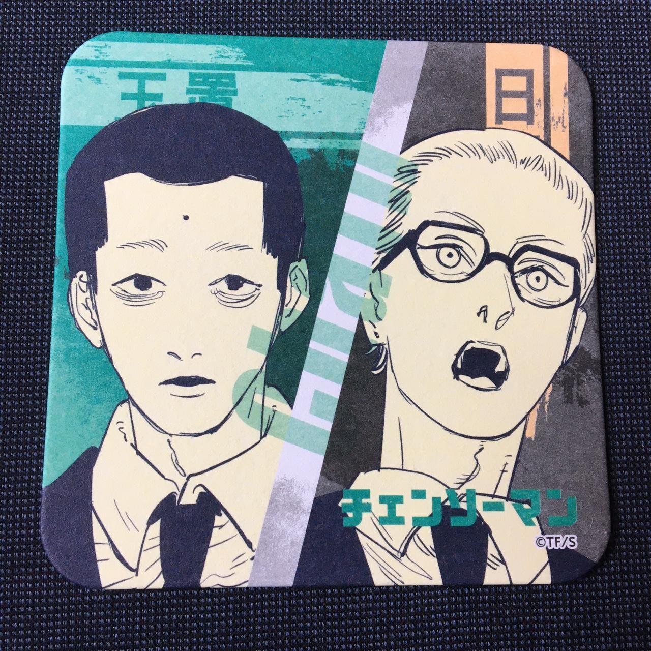 🌸 Kusakabe & Tamaki Chainsaw Man Fair Coaster...