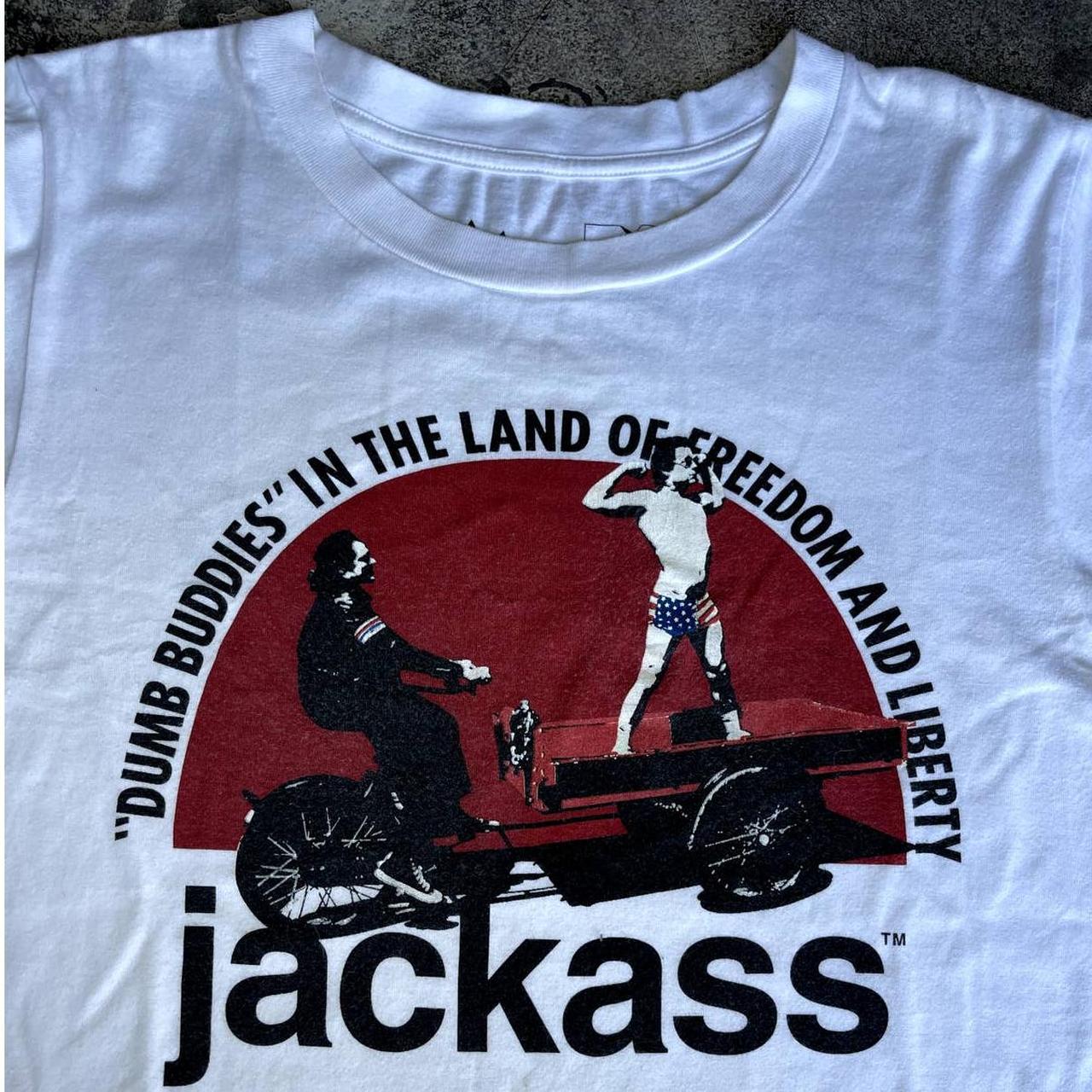 Y2K Jackass x Rodeo Crowns MTV Shirt THAT AUTHENTIC... - Depop