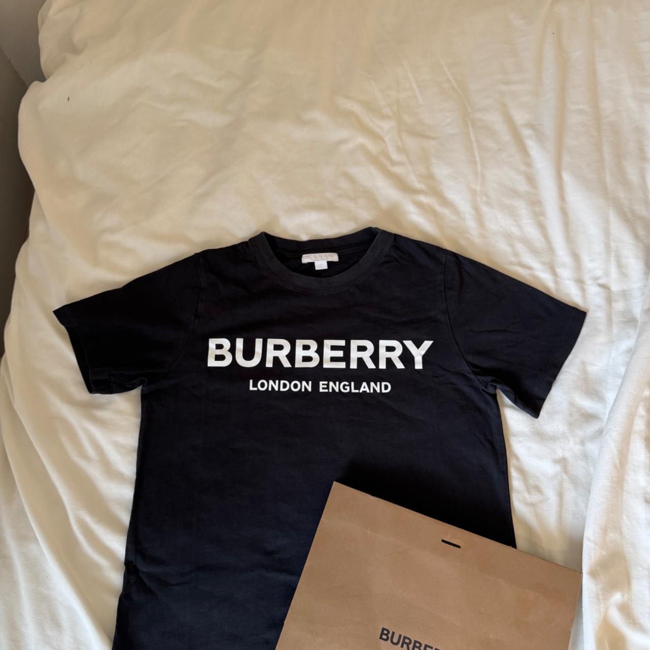 BURBERRY selling LONDON BLACK SHIRT SIZE S