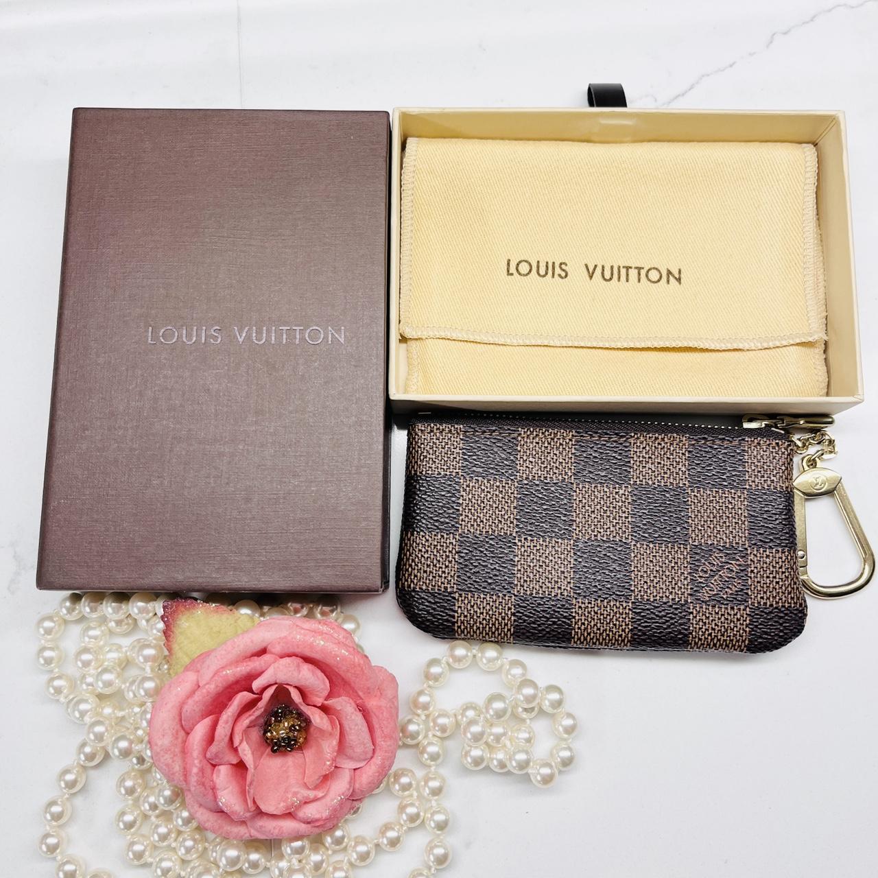 Louis Vuitton Damier Ebene Key Cles Wallet