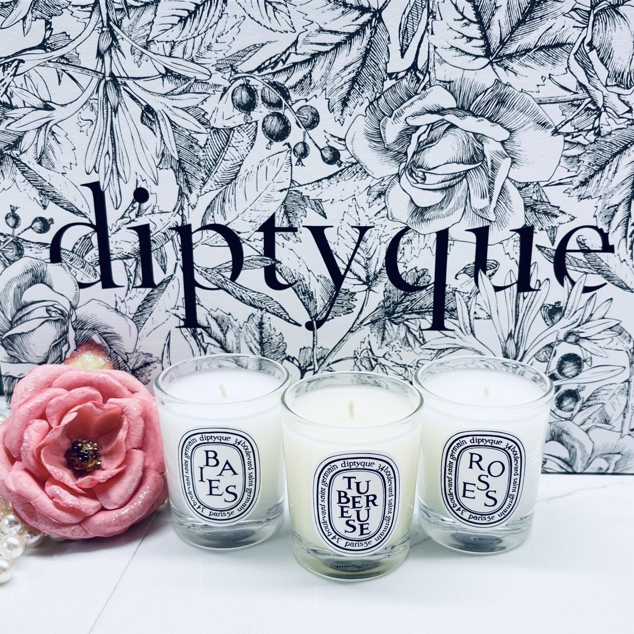 Diptyque TUBEREUSE + ROSES + BAIES Candles 35g Each... Depop