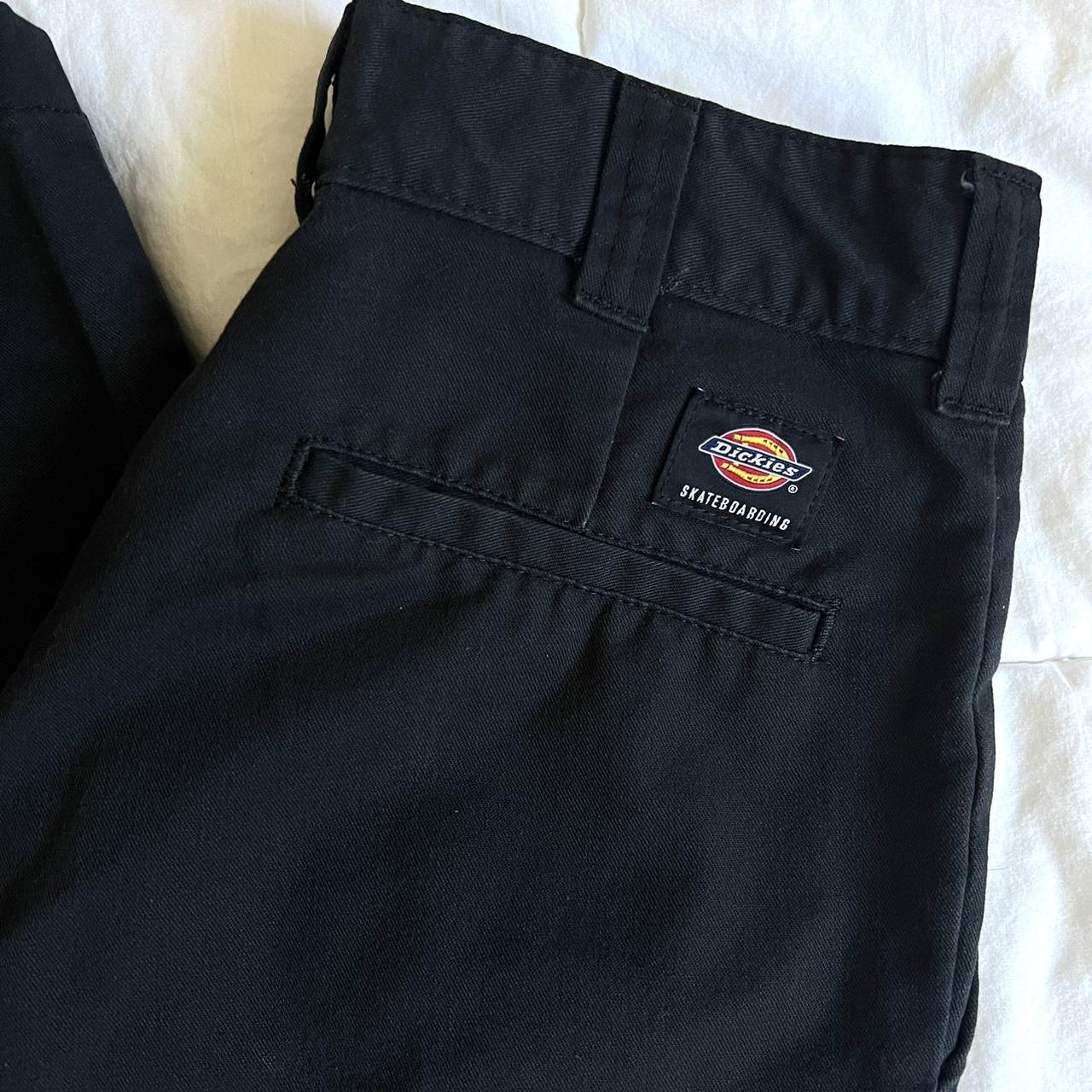 Dickies Black Skateboarding Flex Pants Straight... - Depop