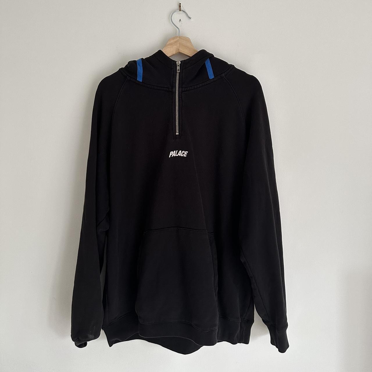 Palace s line hoodie on sale black