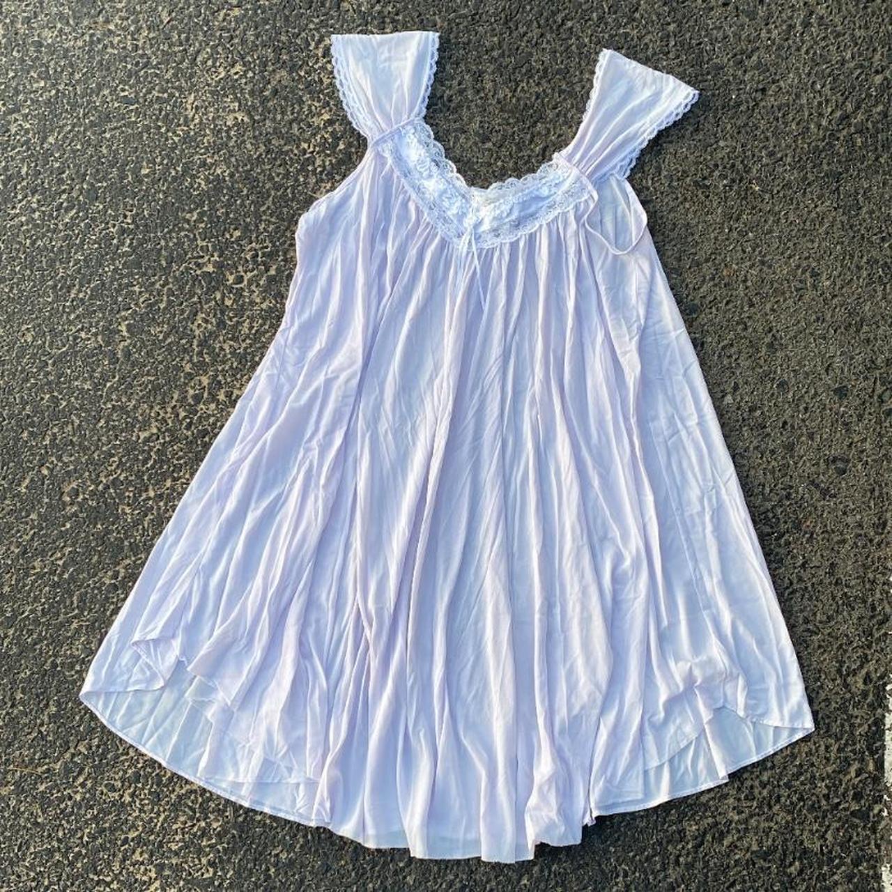 Miss Elaine Women's Blue Dress | Depop