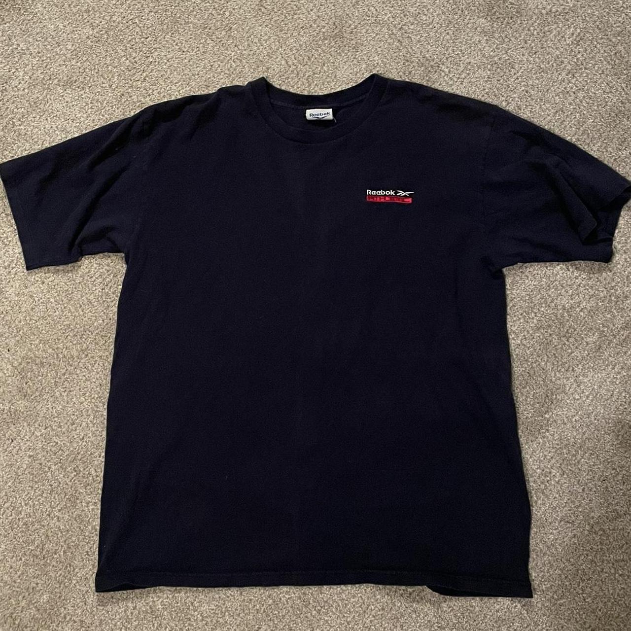 Reebok Men's T-Shirt - Navy - XL