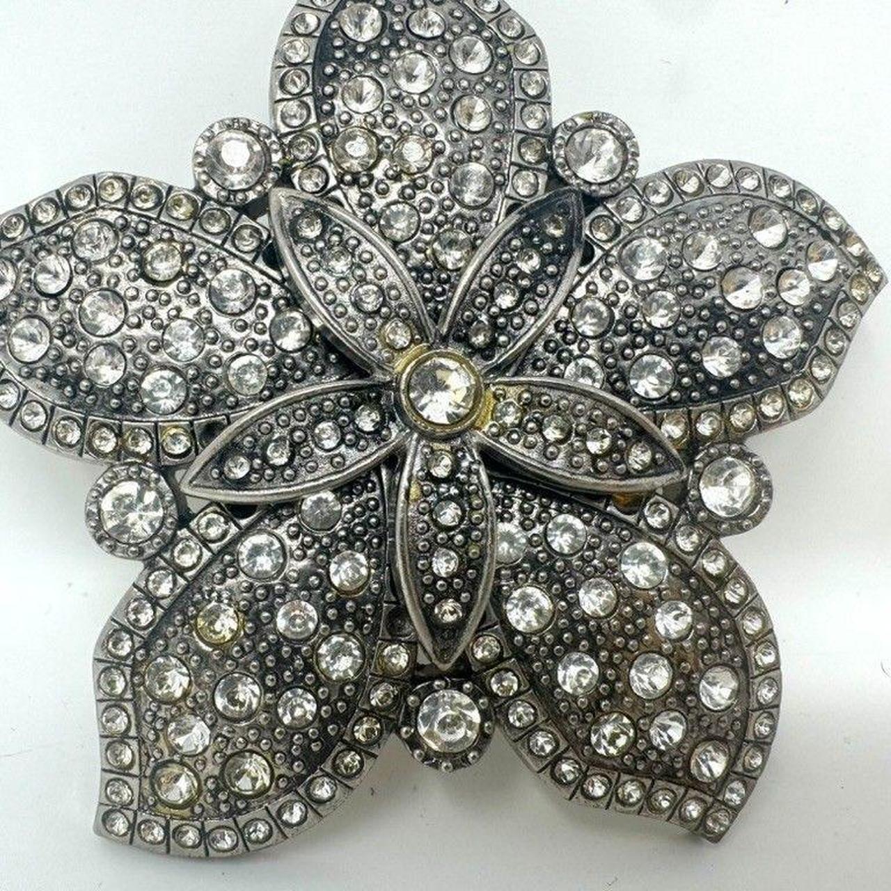 Source Unknown Women's Belt - Silver – Double Lay… - image 2