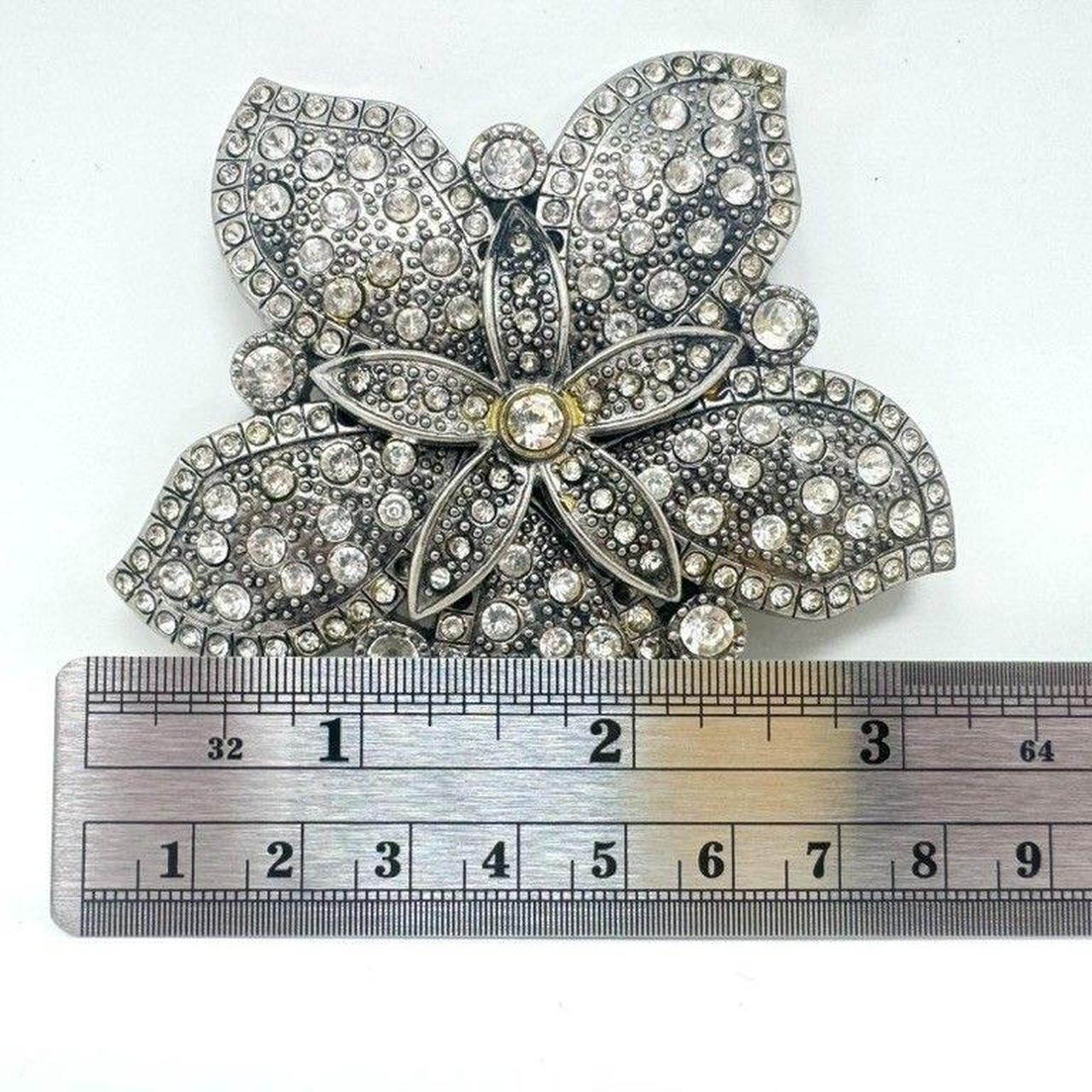 Source Unknown Women's Belt - Silver – Double Lay… - image 6