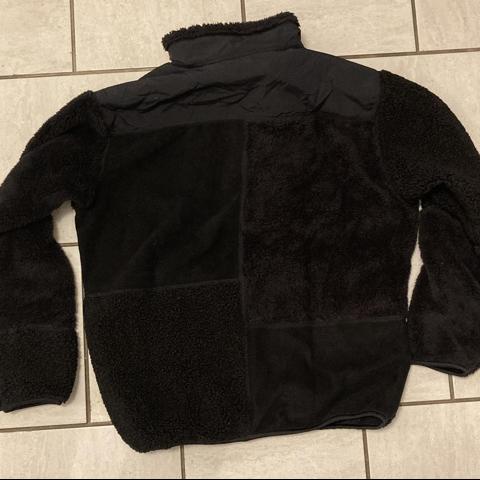 Uniqlo x engineered garments fleece combination hot sale jacket black