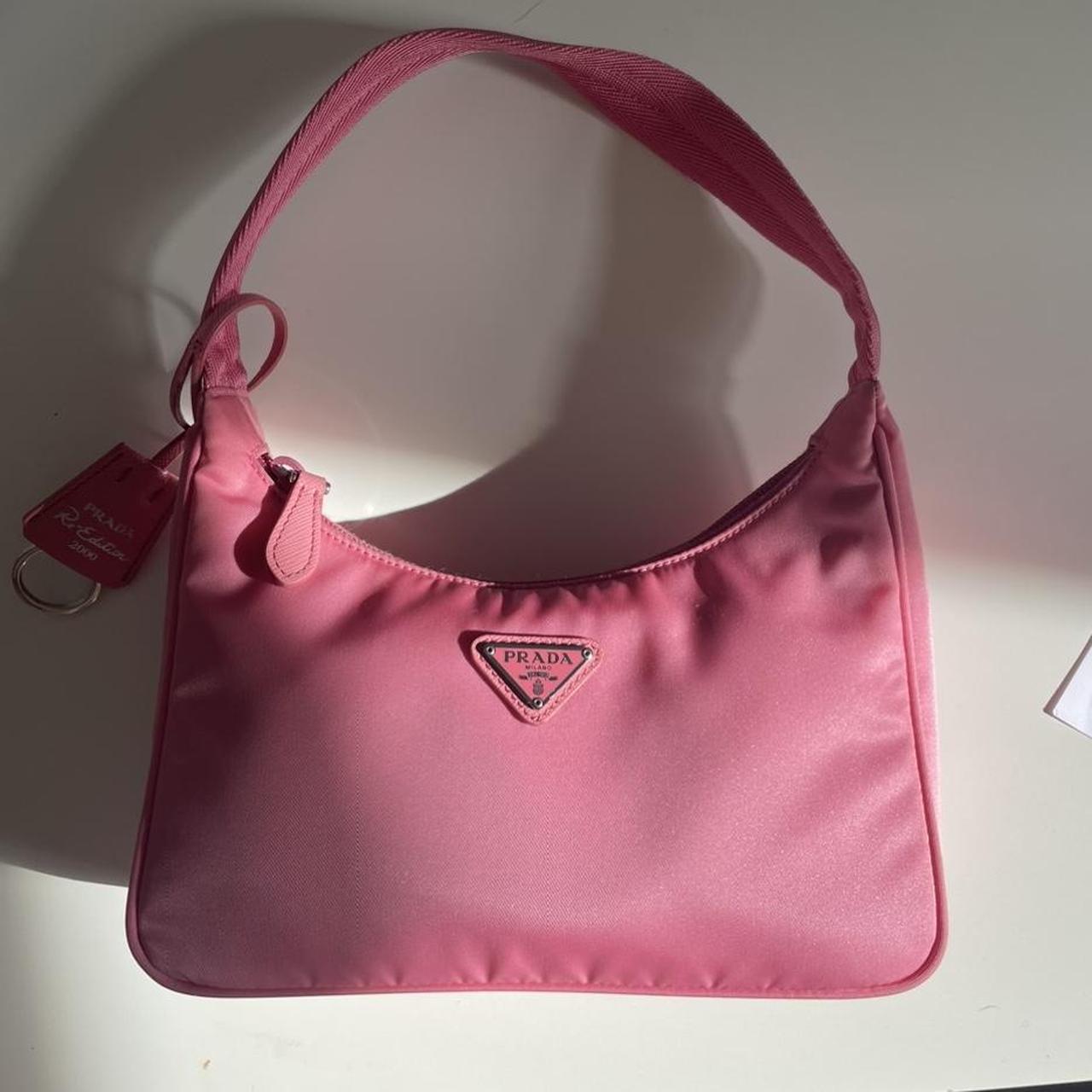 PRADA 2000 RE EDITION BEGONIA PINK NYLON Depop
