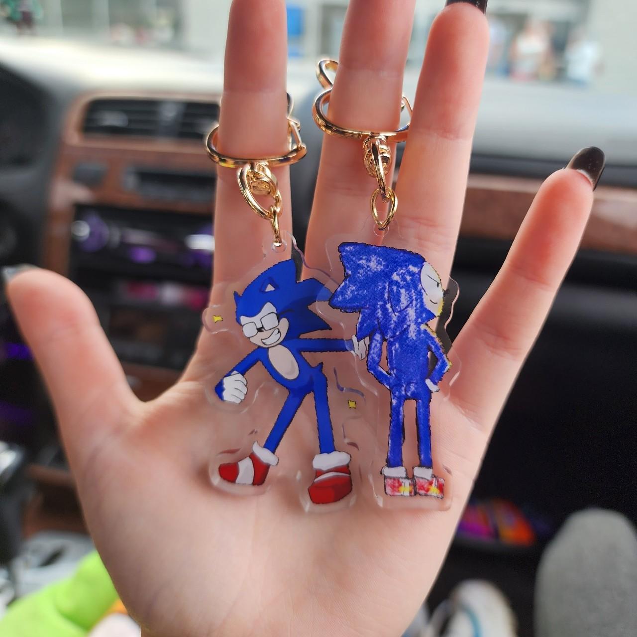 Sonic Forces Gadget aka Custom character keychain - Depop