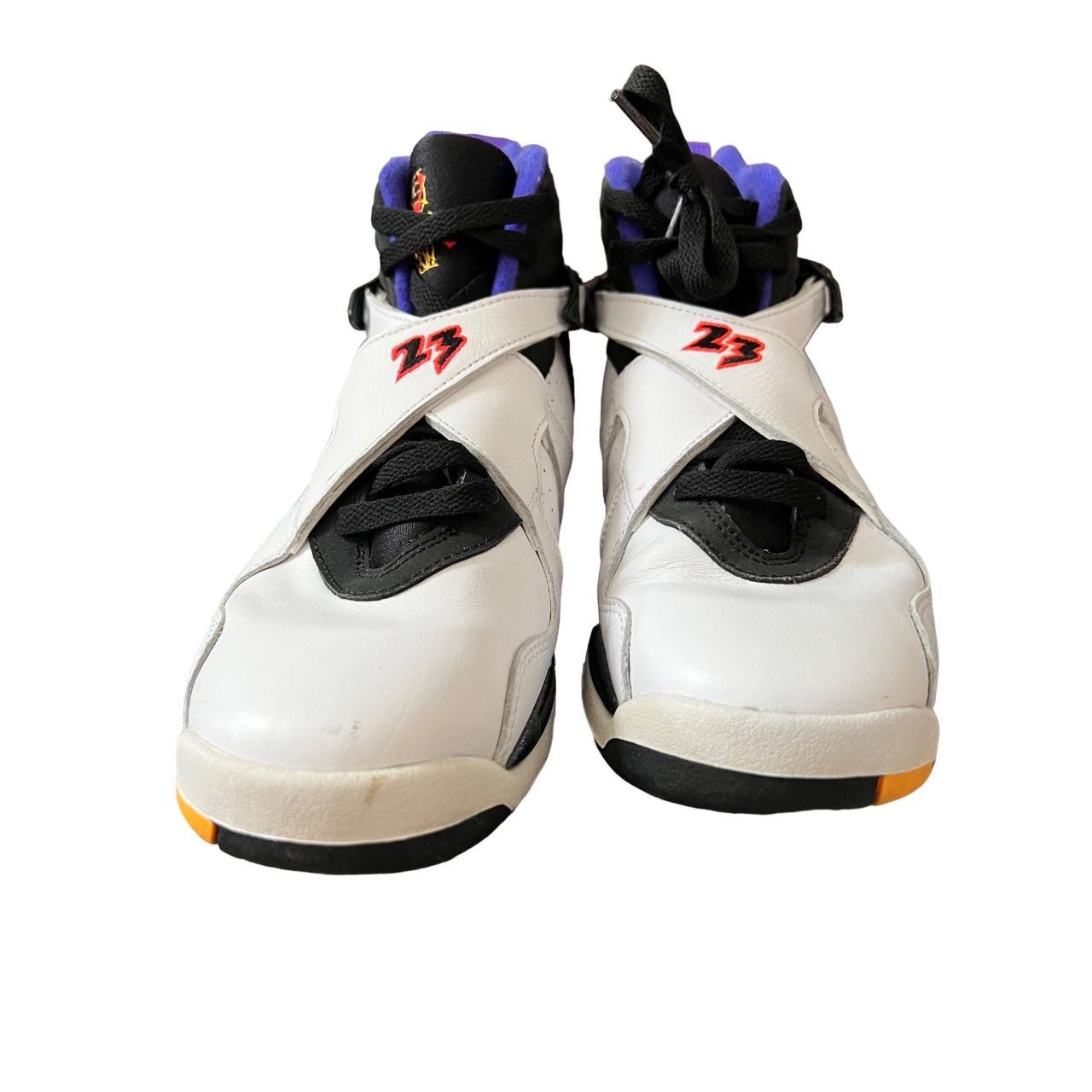 Nike Air Jordan 8 Retro Three Peat Size 7y Lightly... - Depop
