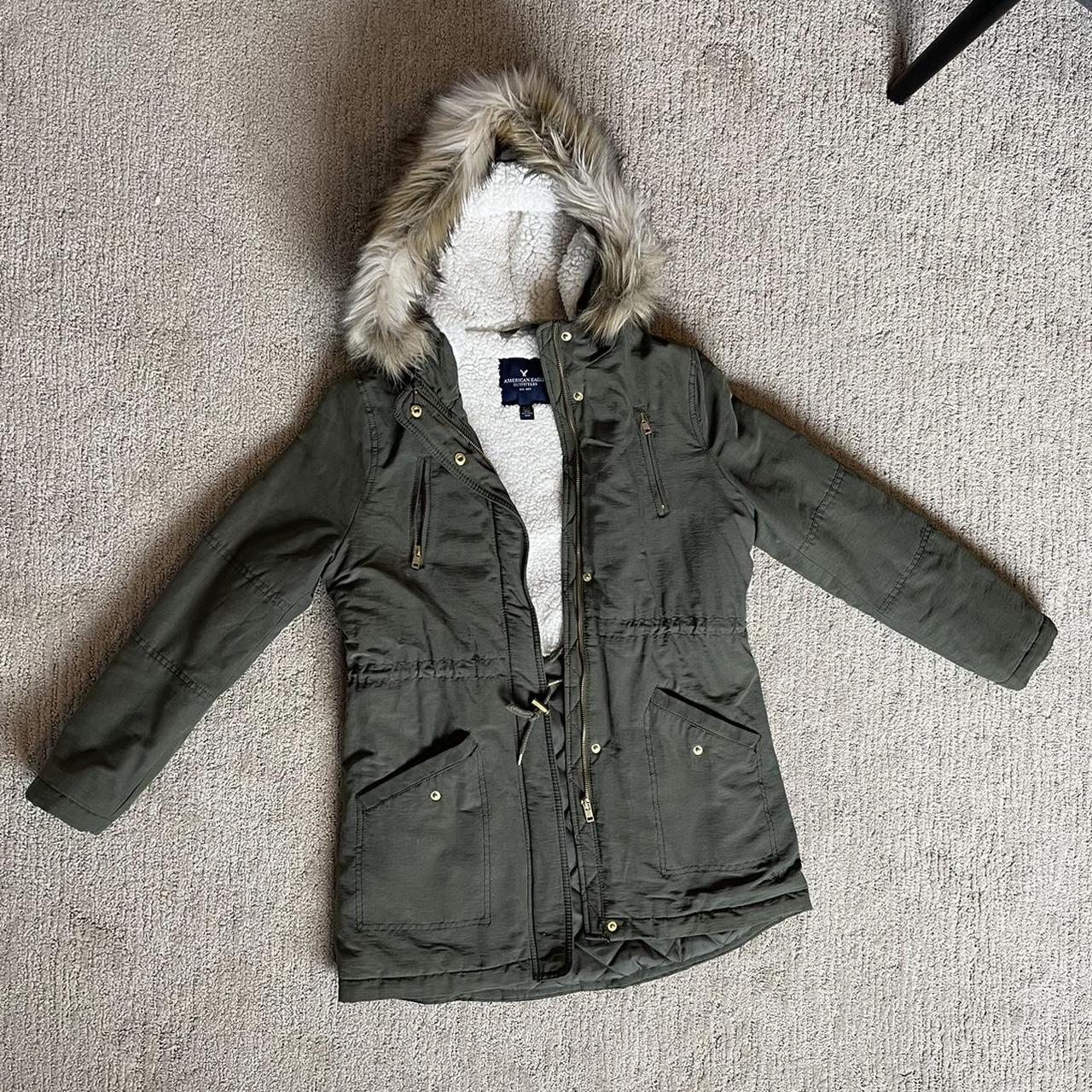 American eagle green outlet coat