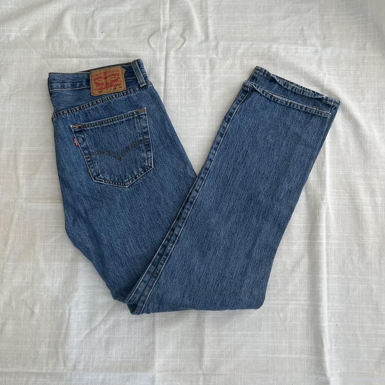 Levi’s 501 jeans like new. W 34 L 34 #levis #501... - Depop