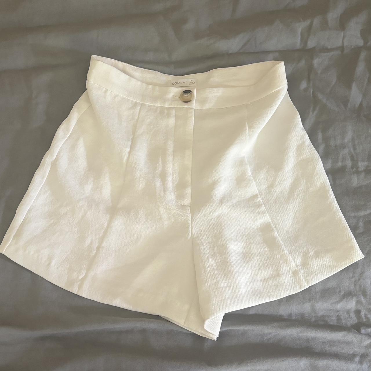 Oyster shorts Runs small Size 12 Size 40 (Kookai... - Depop