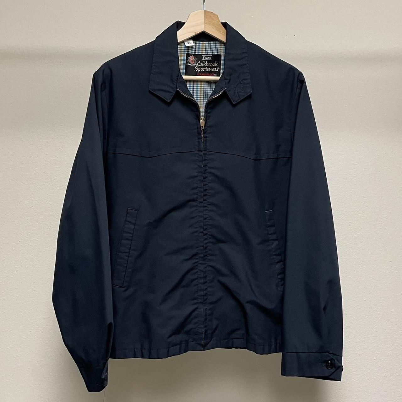 Sears Men's Navy Jacket | Depop