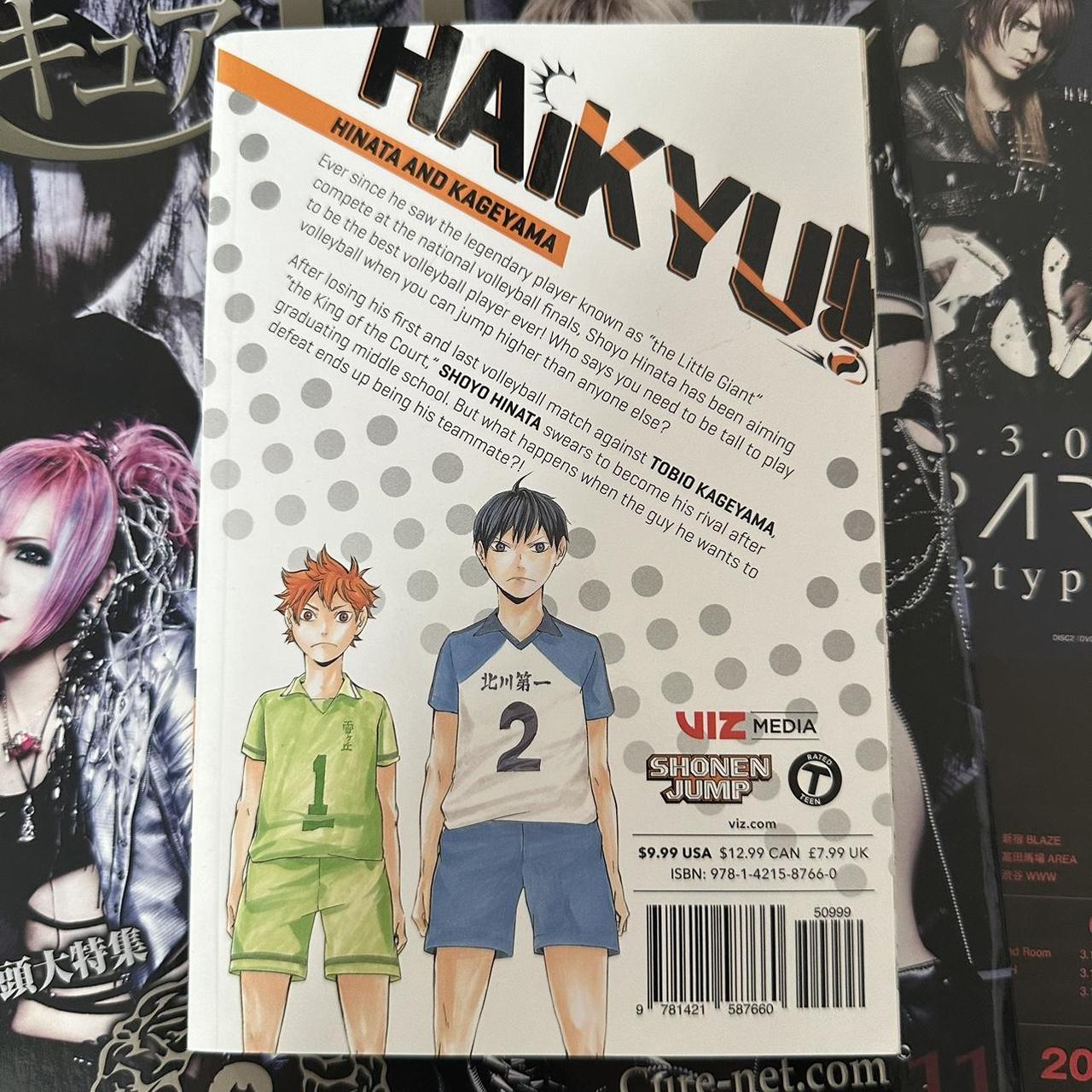 haikyuu haikyu vol volume 1 manga book ‼️DM BEFORE... - Depop