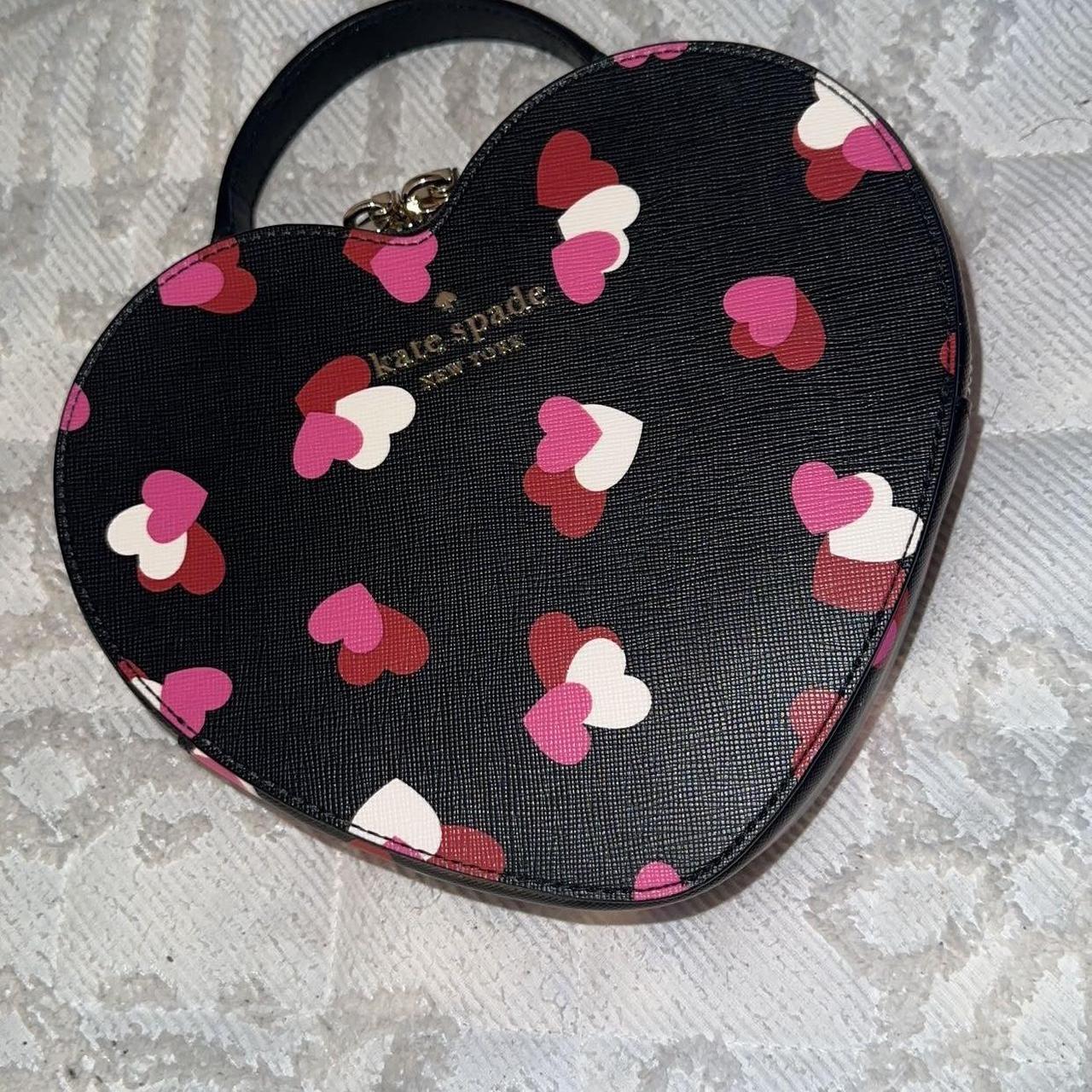 Kate spade pink online heart bag