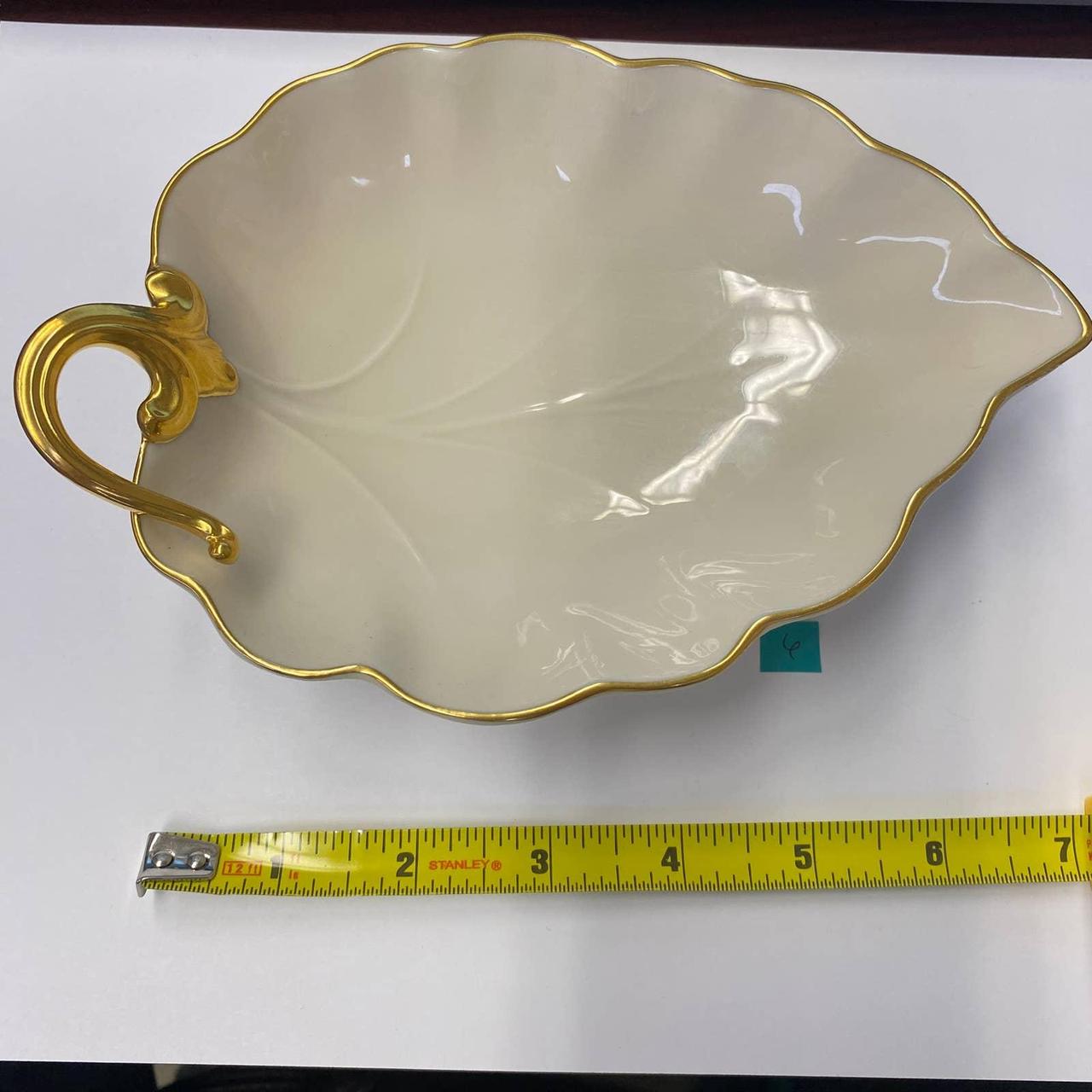 Lenox leaf outlet dish