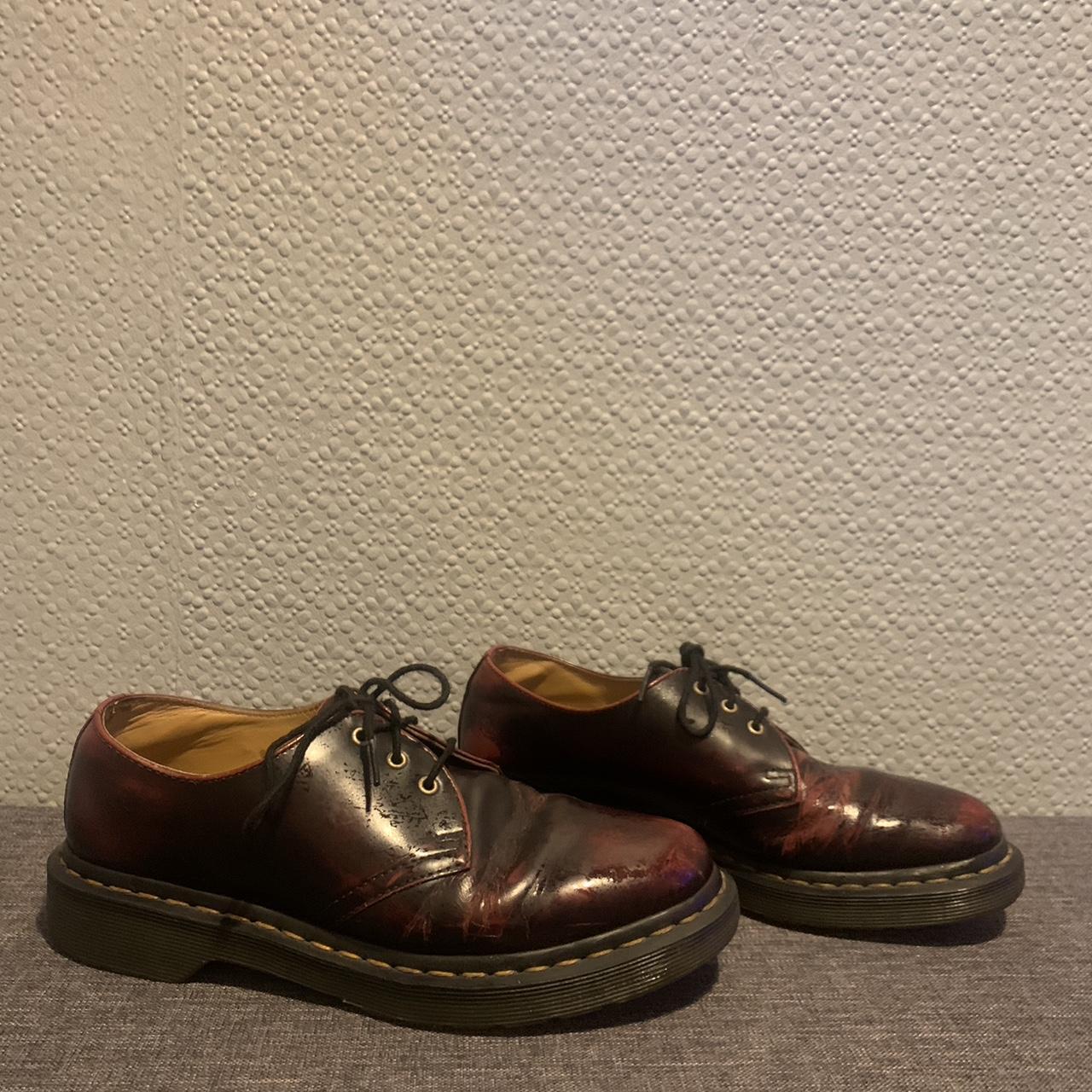 CHERRY DR. MARTENS UK5. #drmartens #brogues #UK5 - Depop