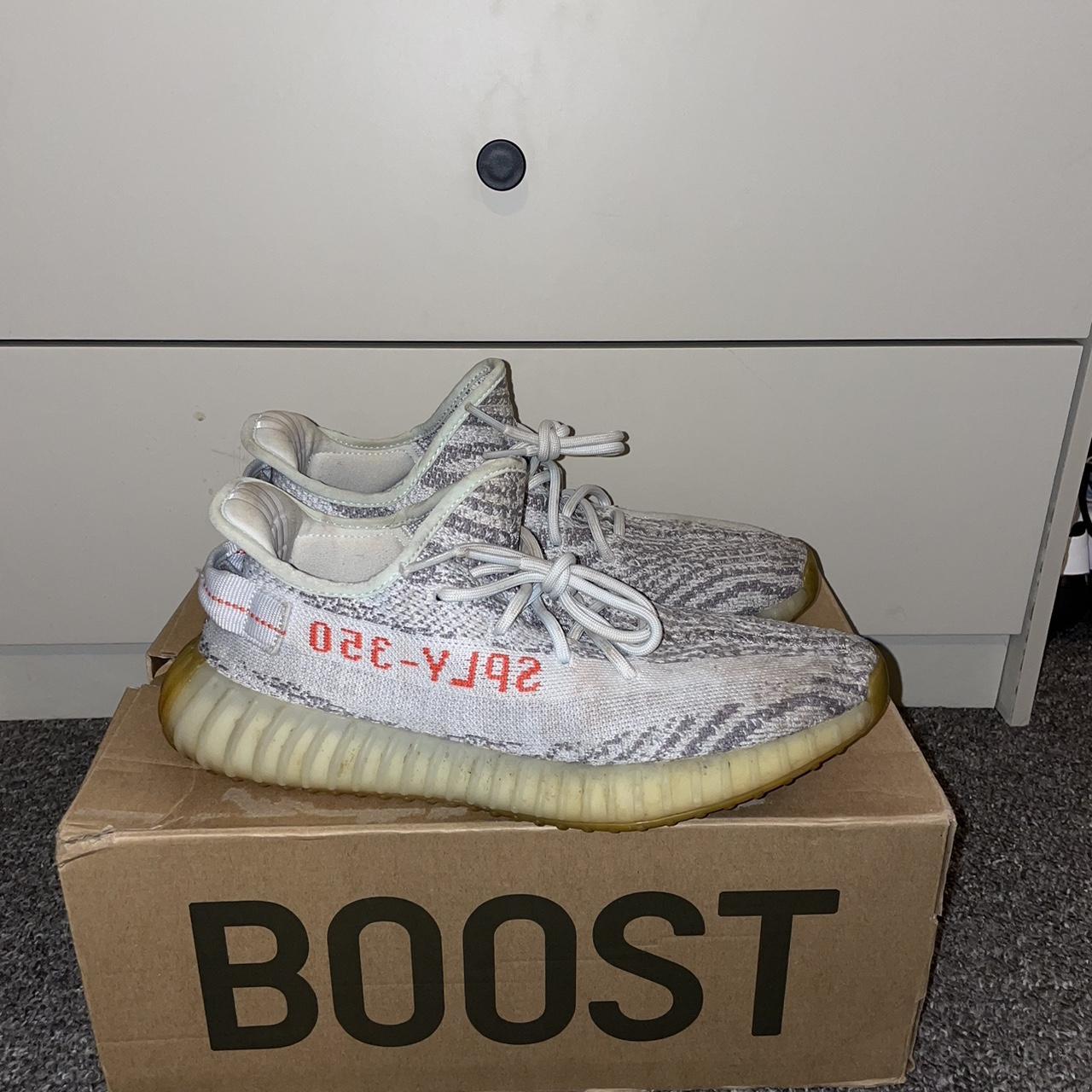 yeezy 350 blue tint used