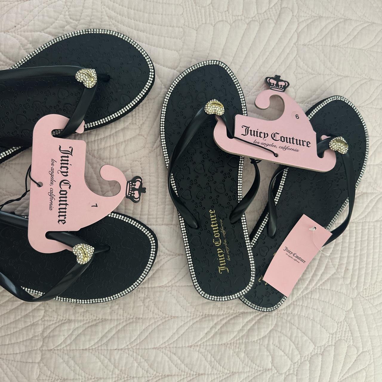 Two pairs of Juicy Couture thongs Brand new with... - Depop