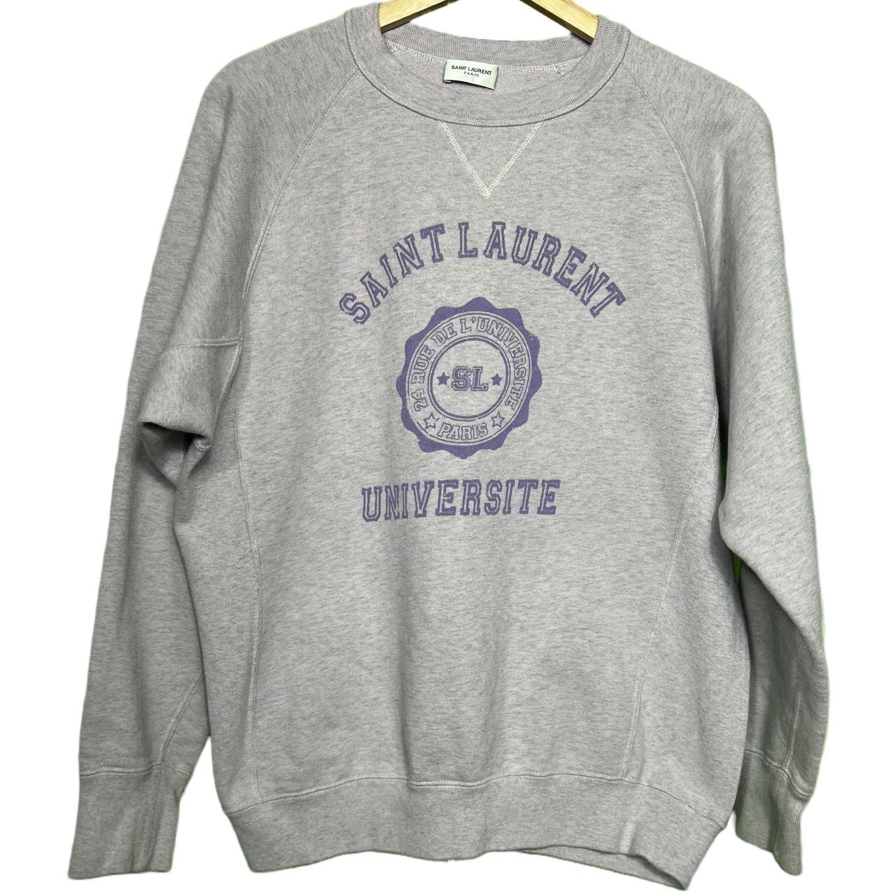 Saint laurent hot sale universite sweatshirt