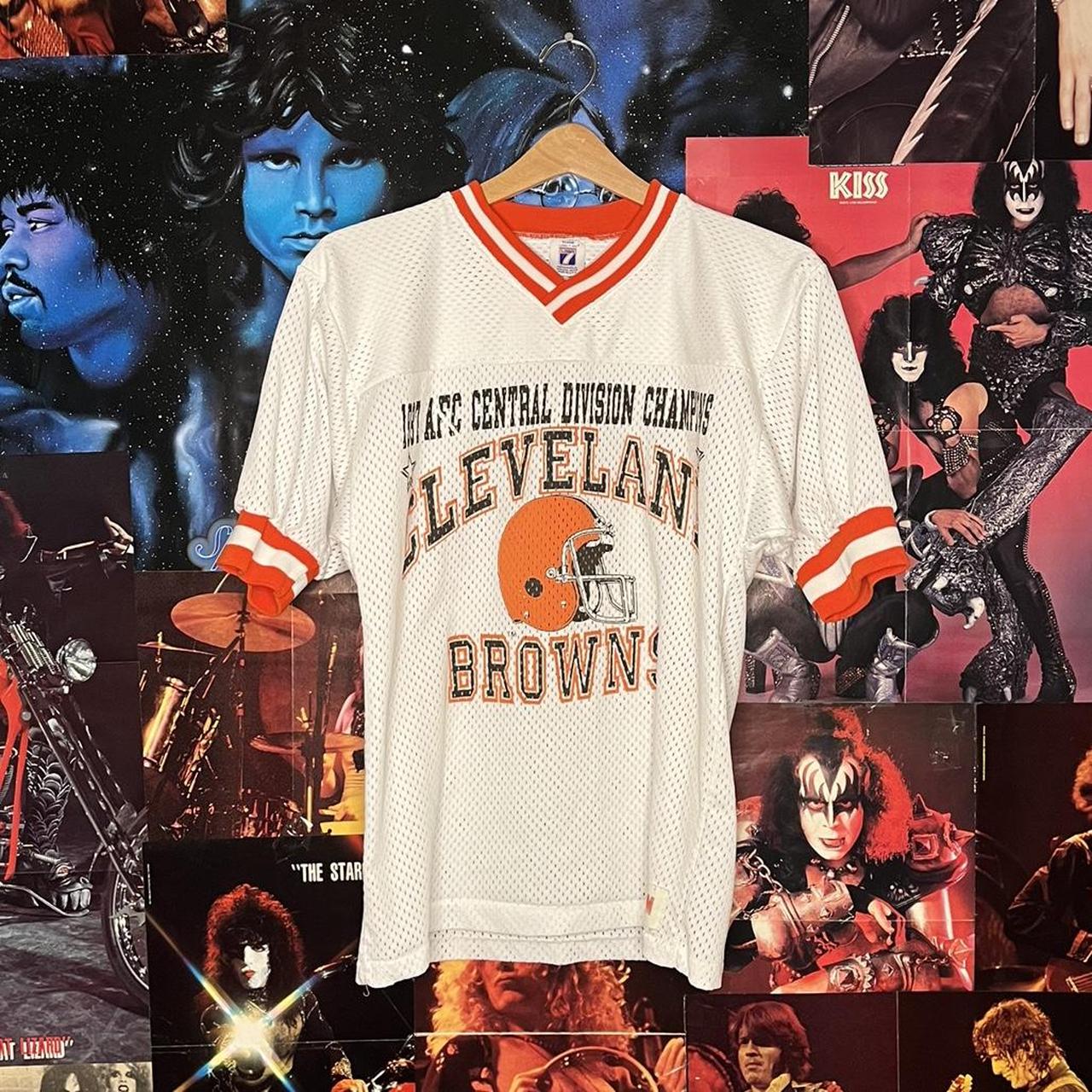 Vintage Cleveland Browns kids jersey Length: - Depop