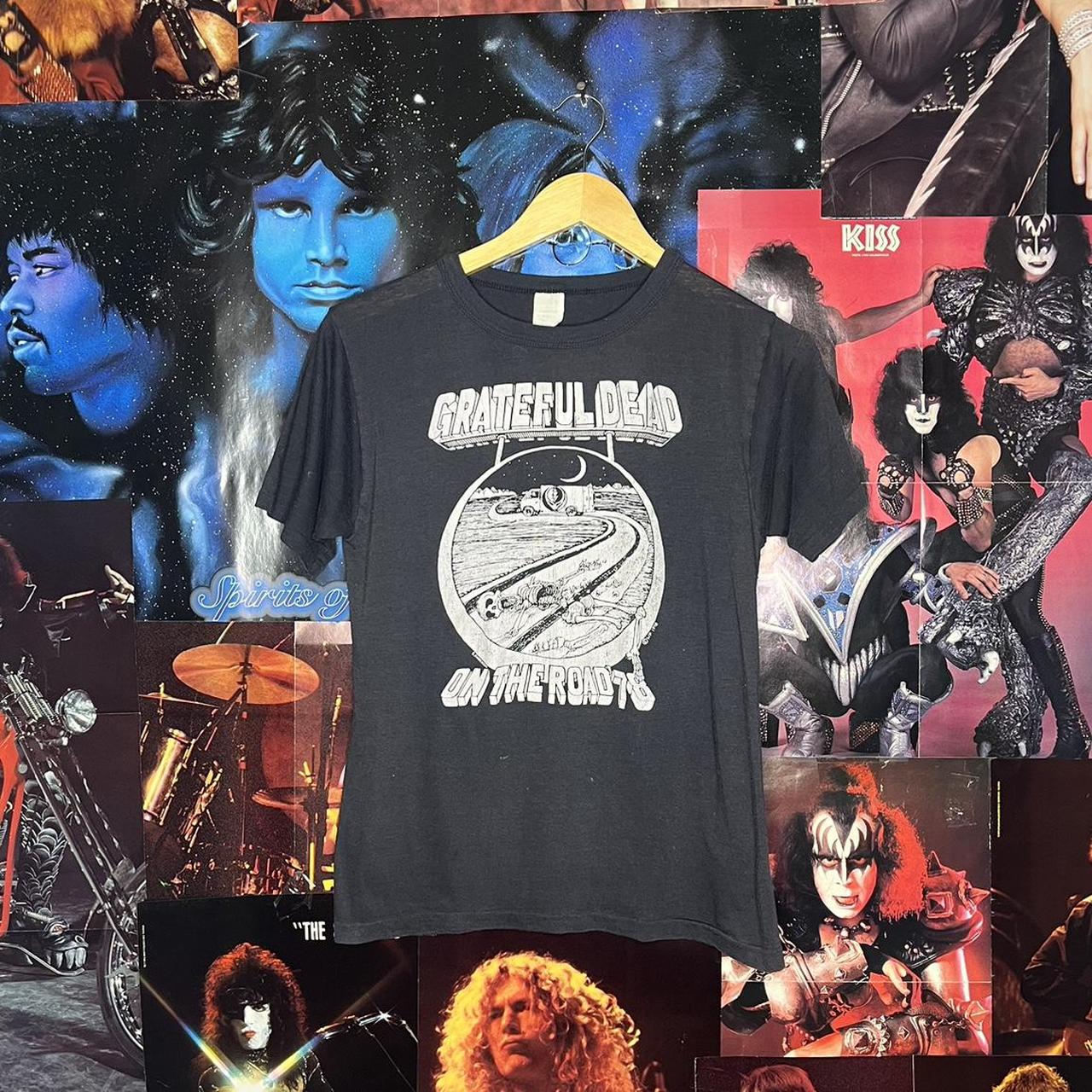 Grateful Dead vintage band tee shirt. Spring tour - Depop