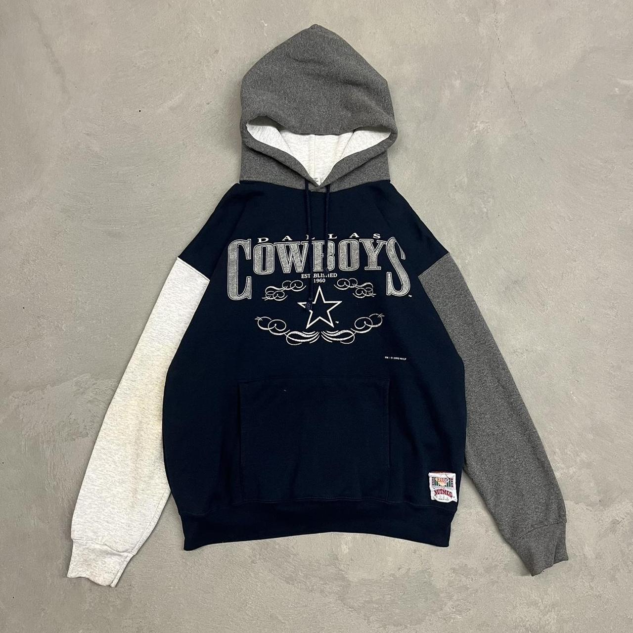 NFL REEBOK 90s DALLAS COWBOYS Sweatshirt Grey