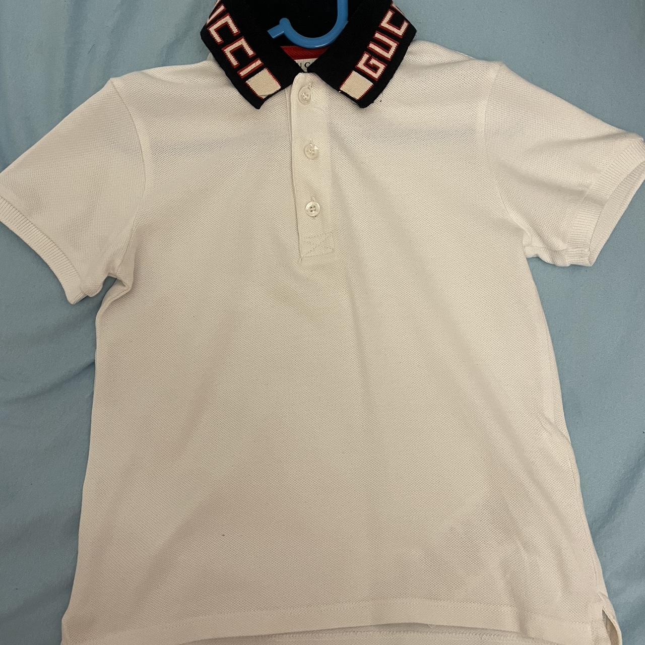 Gucci polo store shirt kids size 4