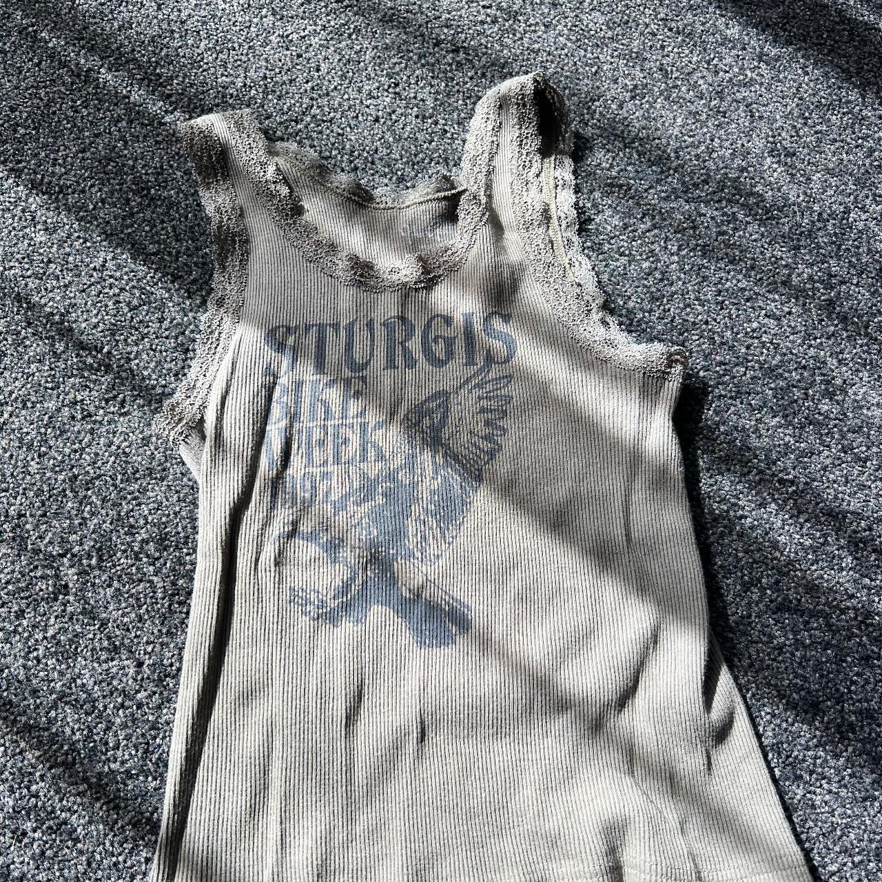 Brandy Melville Tank so sick, bought in Berlin fits... - Depop