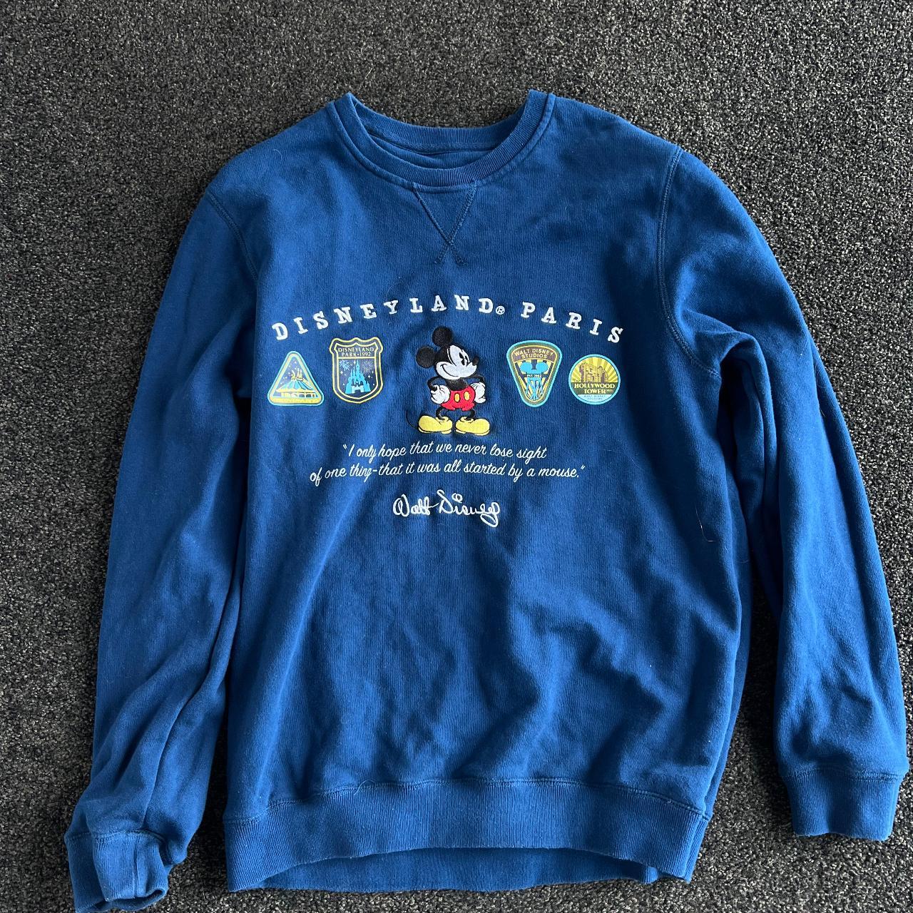 Disneyland Paris Crewneck Sweatshirt Very cute size