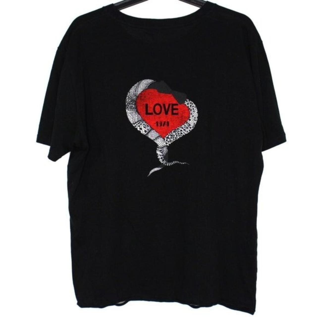 Saint laurent shop heart shirt