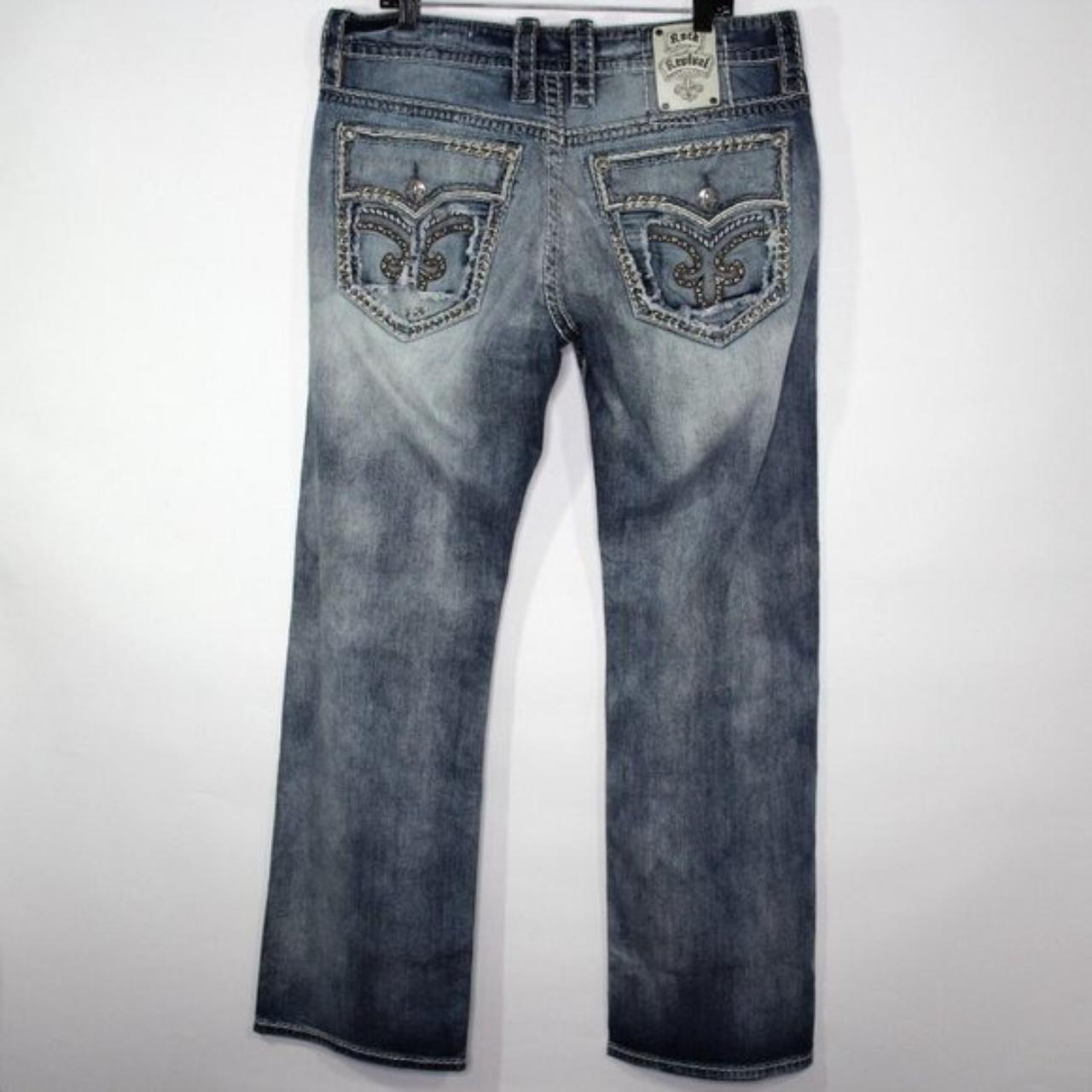 Rock shops Revival relaxed jeans men’s size 36