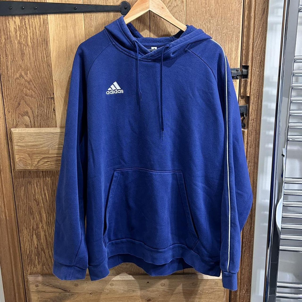 Vintage blue adidas online sweatshirt