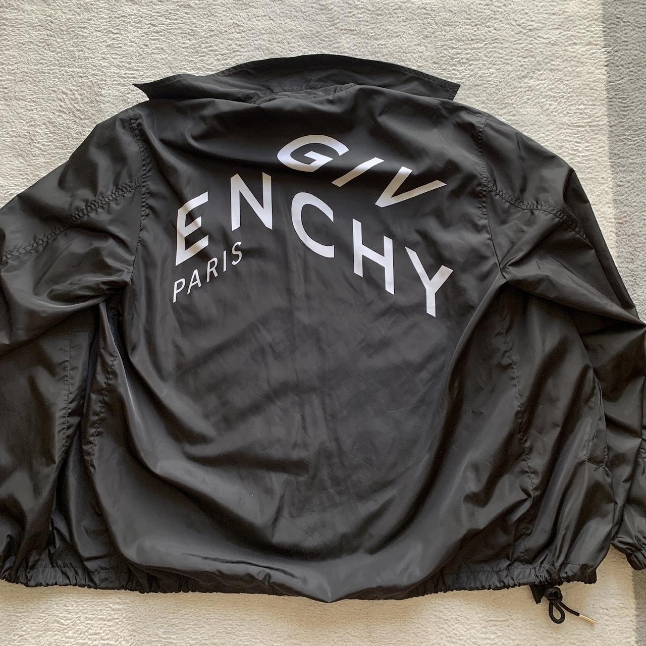 Givenchy Coach Jacket with refracted logo purchased...