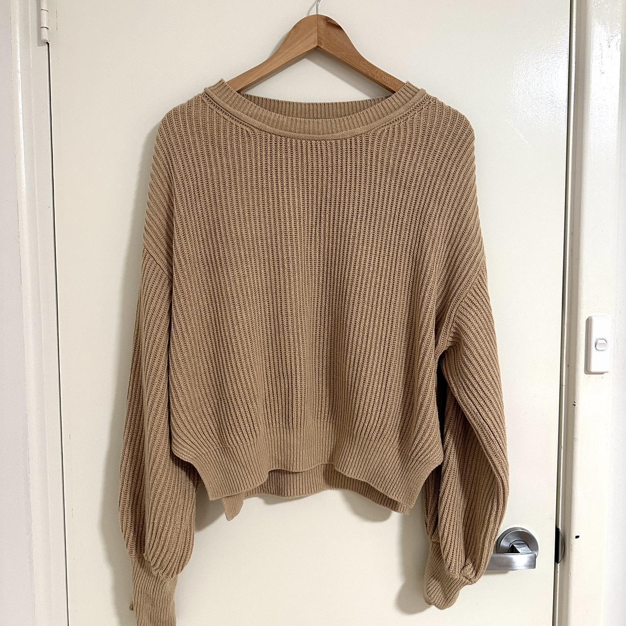 Rowie Knit in Honey/Tan - Good Condition - Size... - Depop