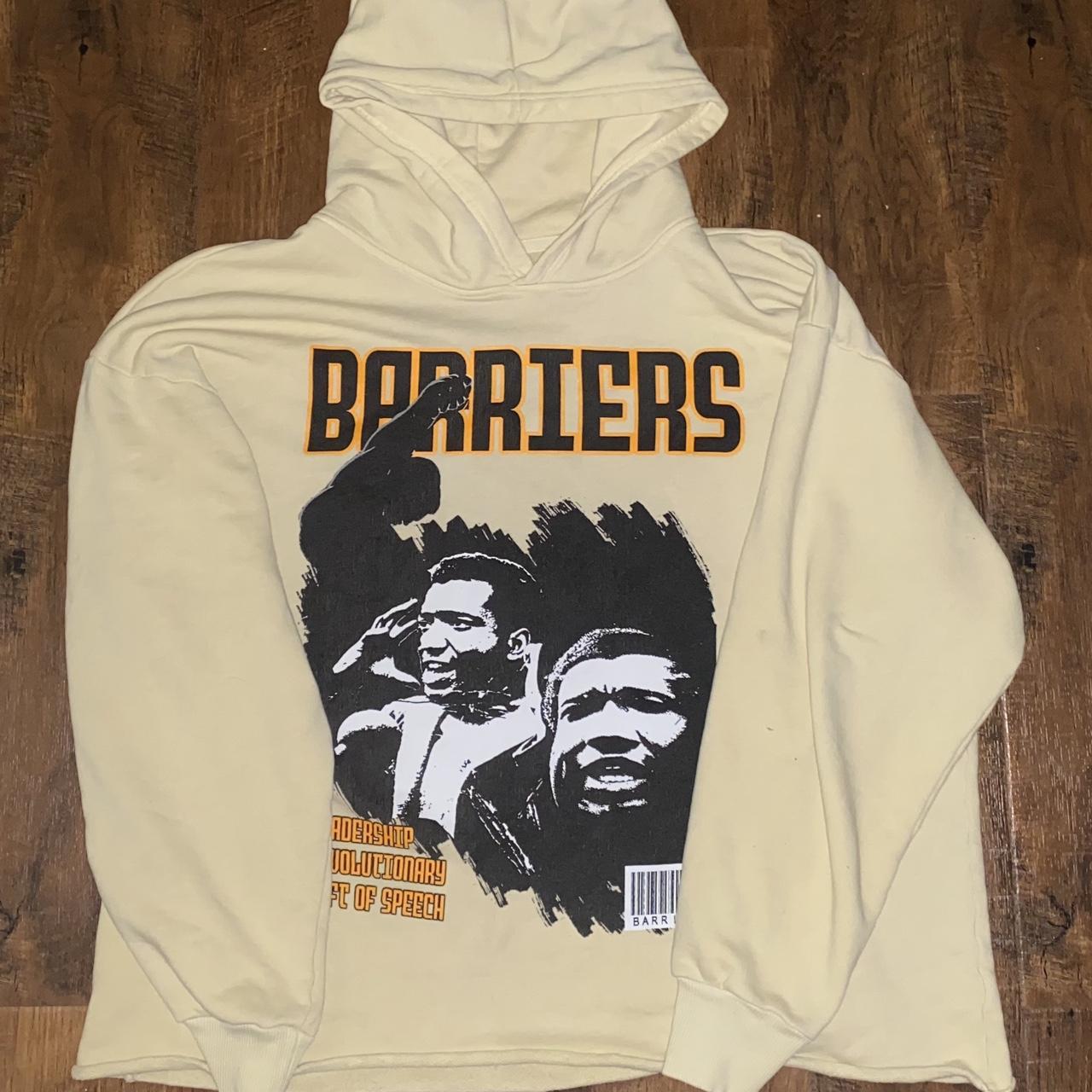 Barriers sweatshirt outlet