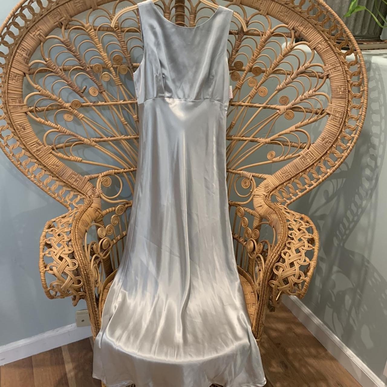 Liquid 2024 silver dress