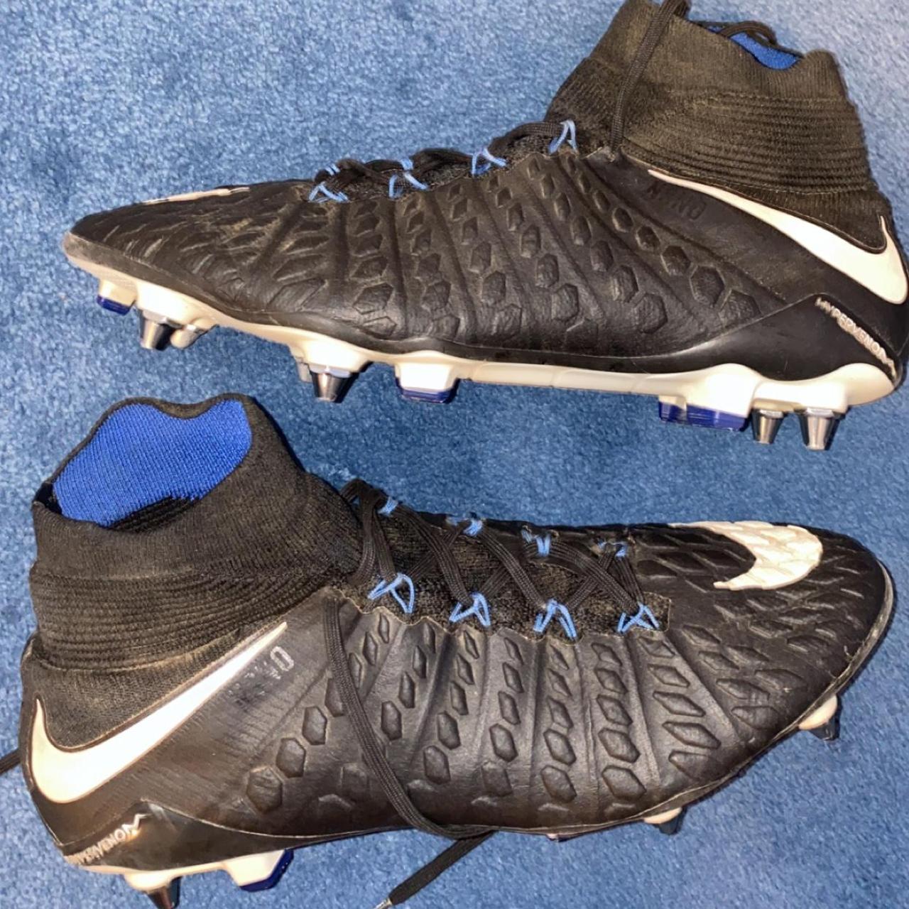 Nike hypervenom phantom 2024 3 black and blue