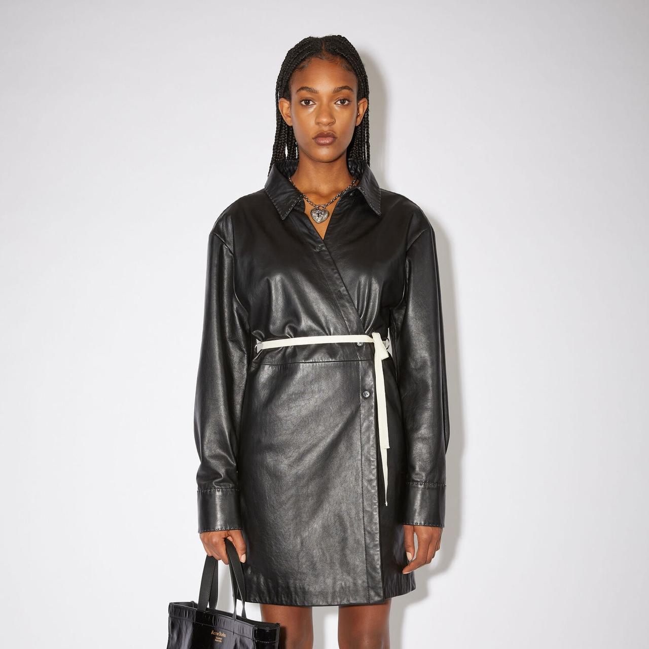 Leather dress / trench from Acne Studios 🤎 size 36. | Depop