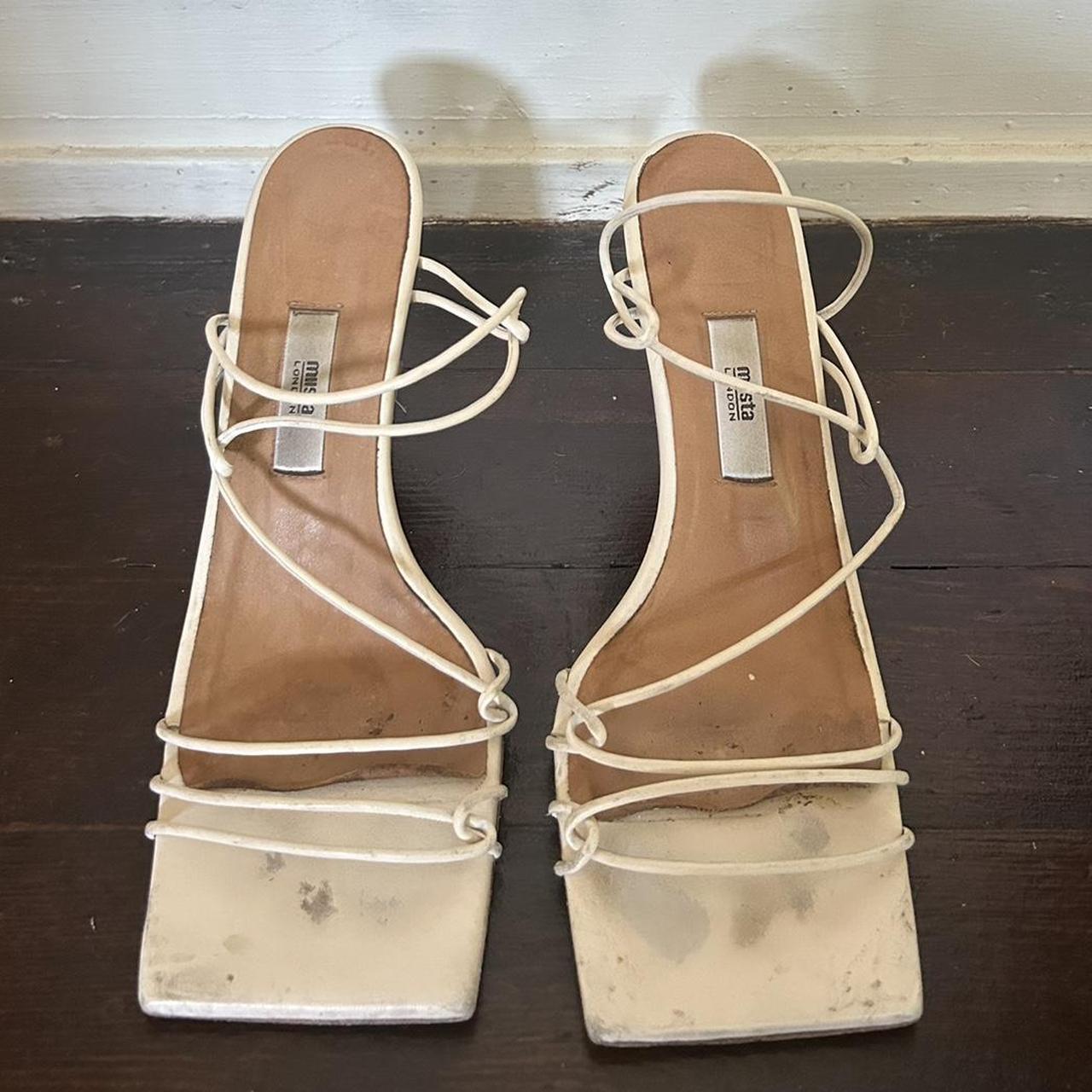 Miista Sally Crab Sandal Heels 🍋 size