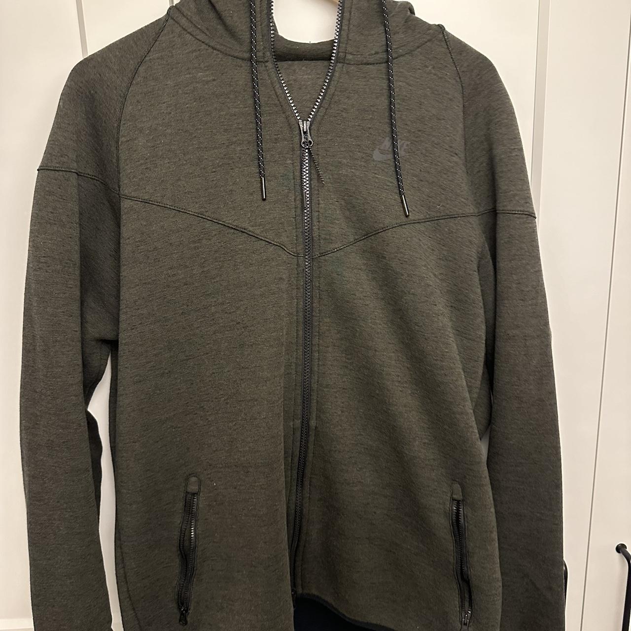 Depop Nike Olive Green Jumpsuit Men's Vintage Olive NIKE Track