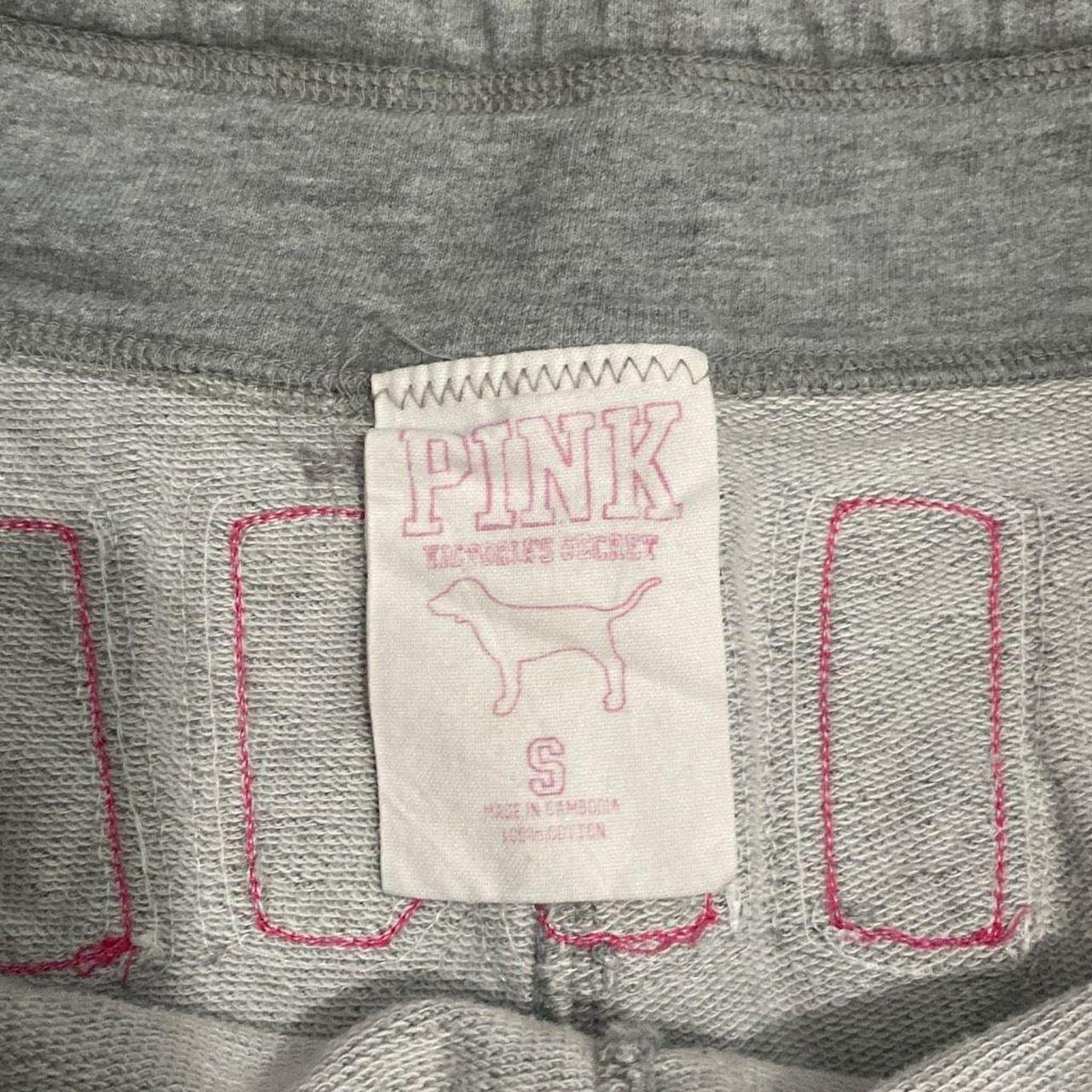 Vintage Victoria's Secret Pink Capri Sweats Small - Depop